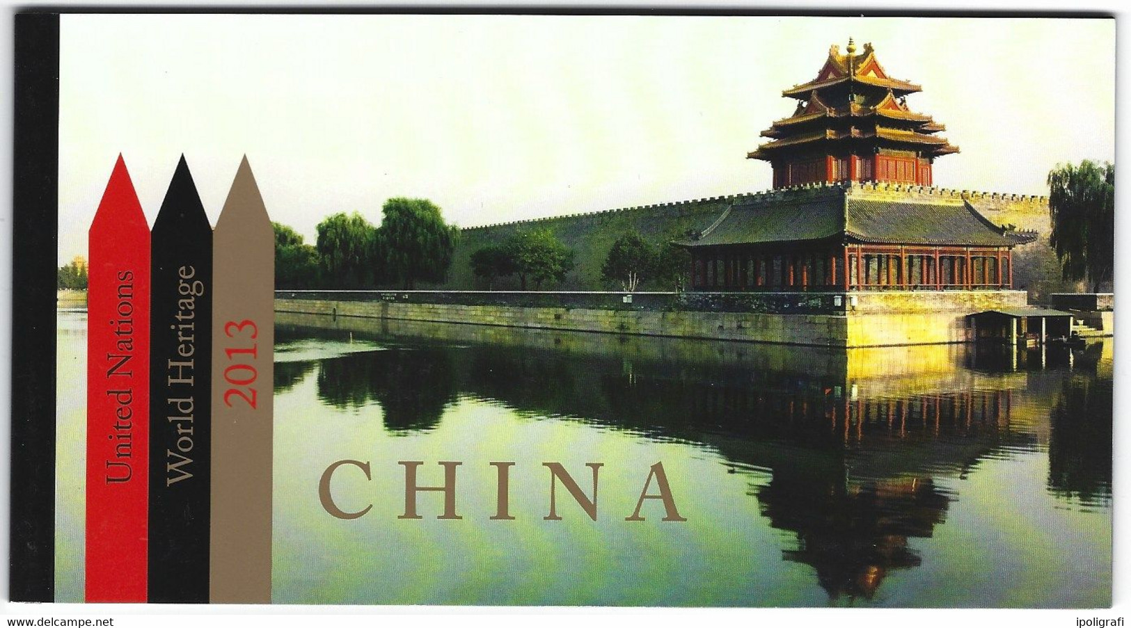 ONU New York 2013 Unesco Patrimonio Mondiale: Cina Carnet Prestige - Libretti