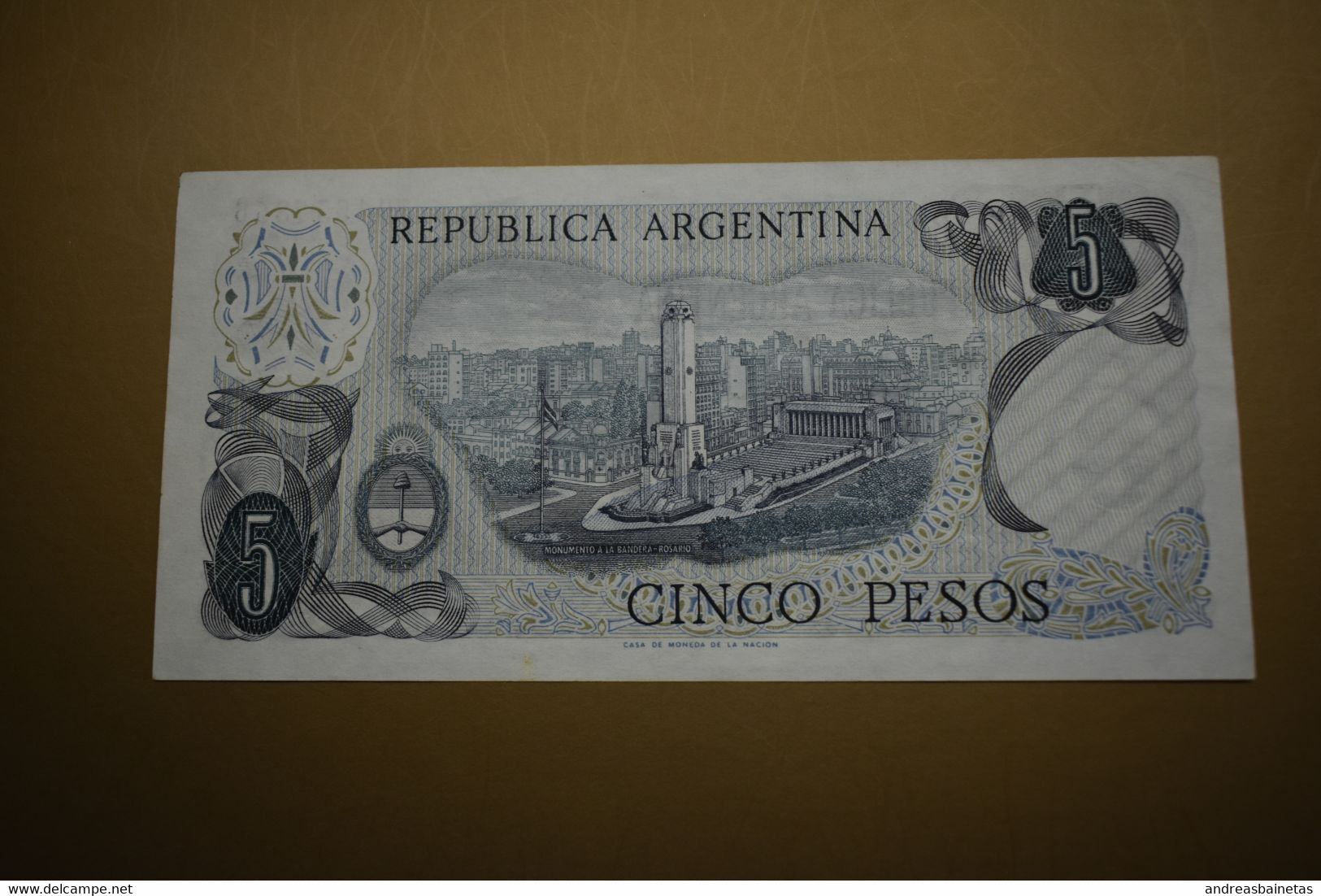 Argentina Banknotes 5 Pesos EF - Argentine