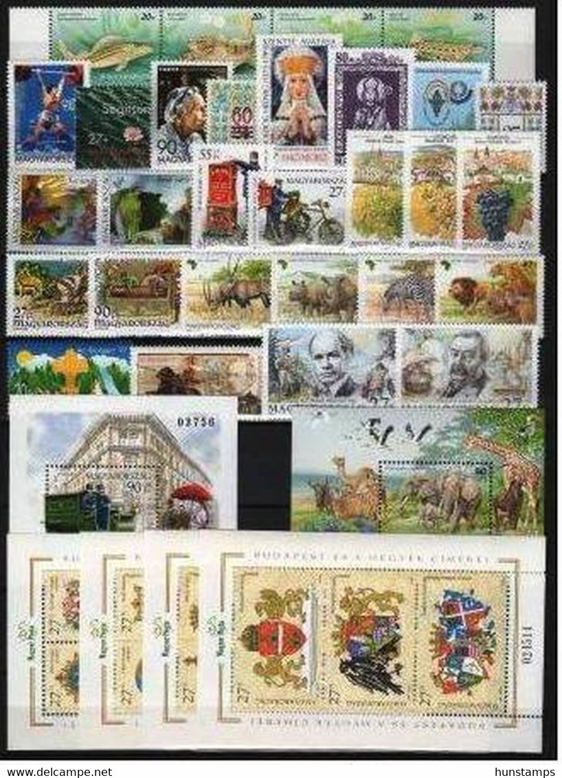 Hungary 1997. Complete Year Collection Set With Sheets MNH (**) - Full Years