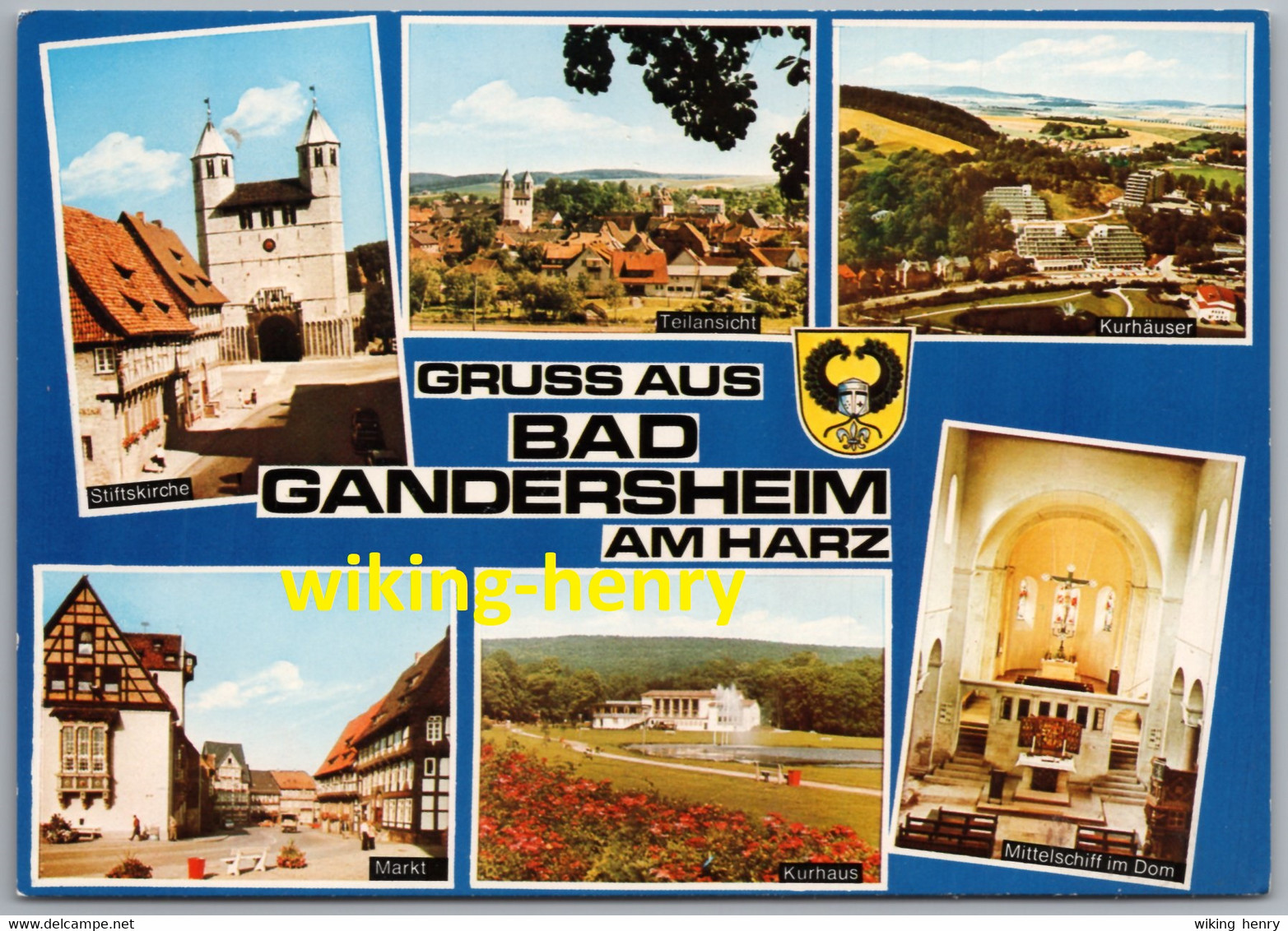 Bad Gandersheim - Mehrbildkarte 10 - Bad Gandersheim