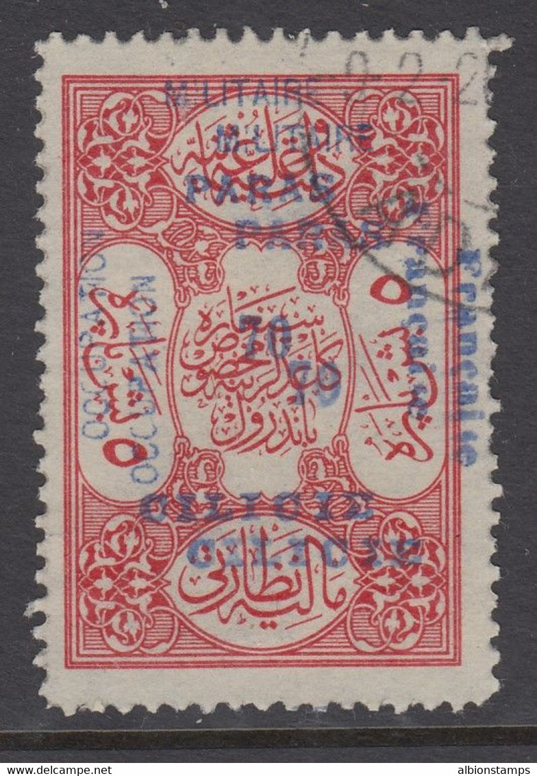 Cilicia, Scott 98a (Yvert 78 Var), Used, Double Overprint - Used Stamps