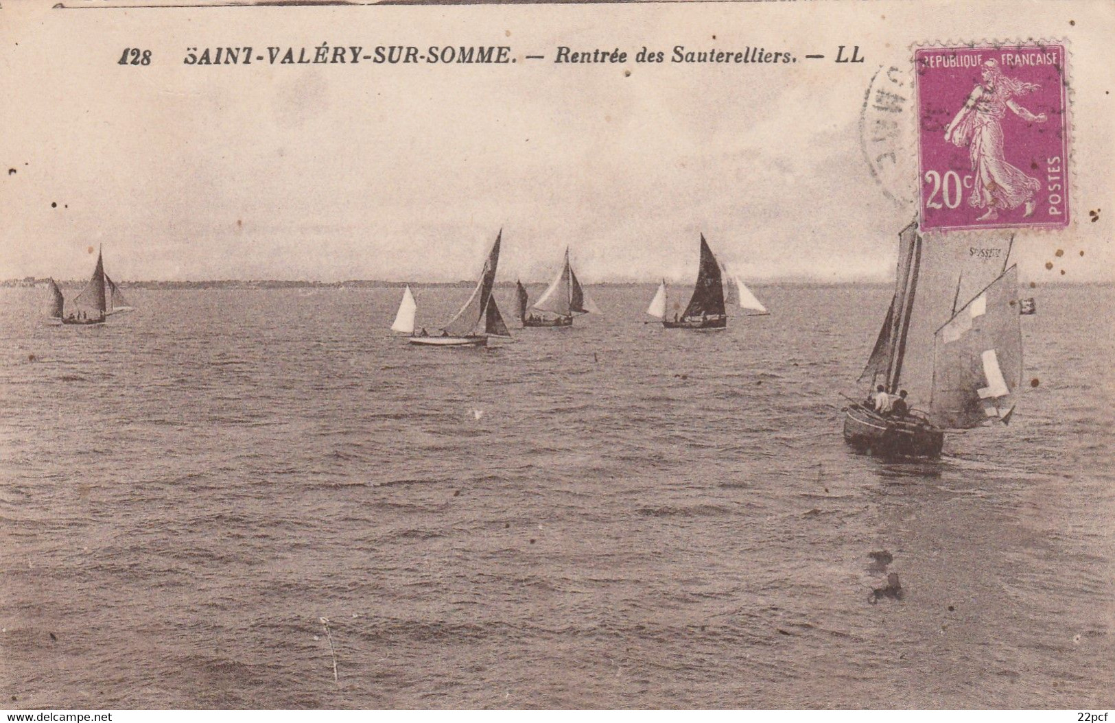 128 - SAINT VALERY SUR SOMME - Rentrée Des Sauterelliers - Saint Valery Sur Somme