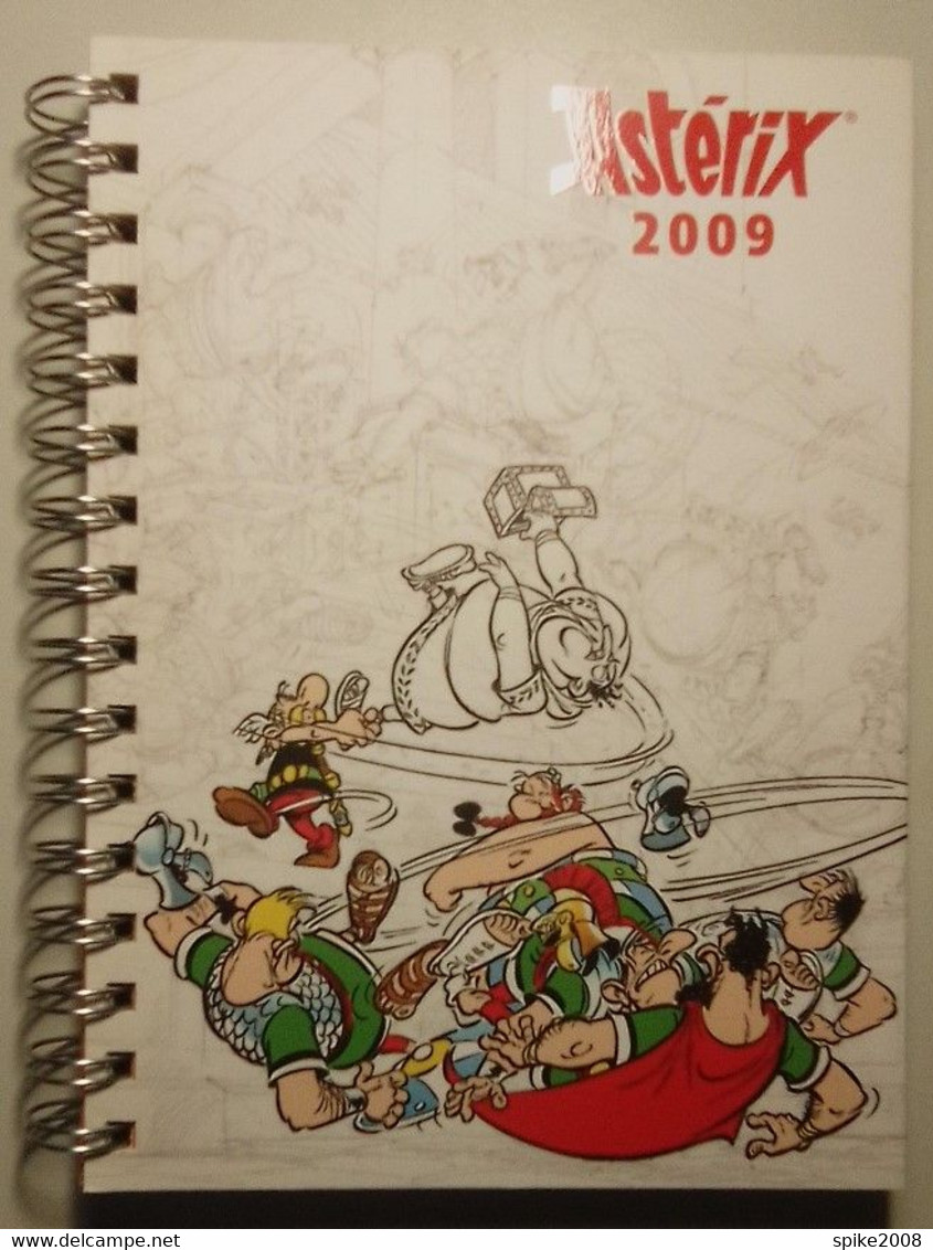 Rare Agenda 2009 ASTERIX Par GOSCINNY Et UDERZO Etat Neuf - Agende & Calendari