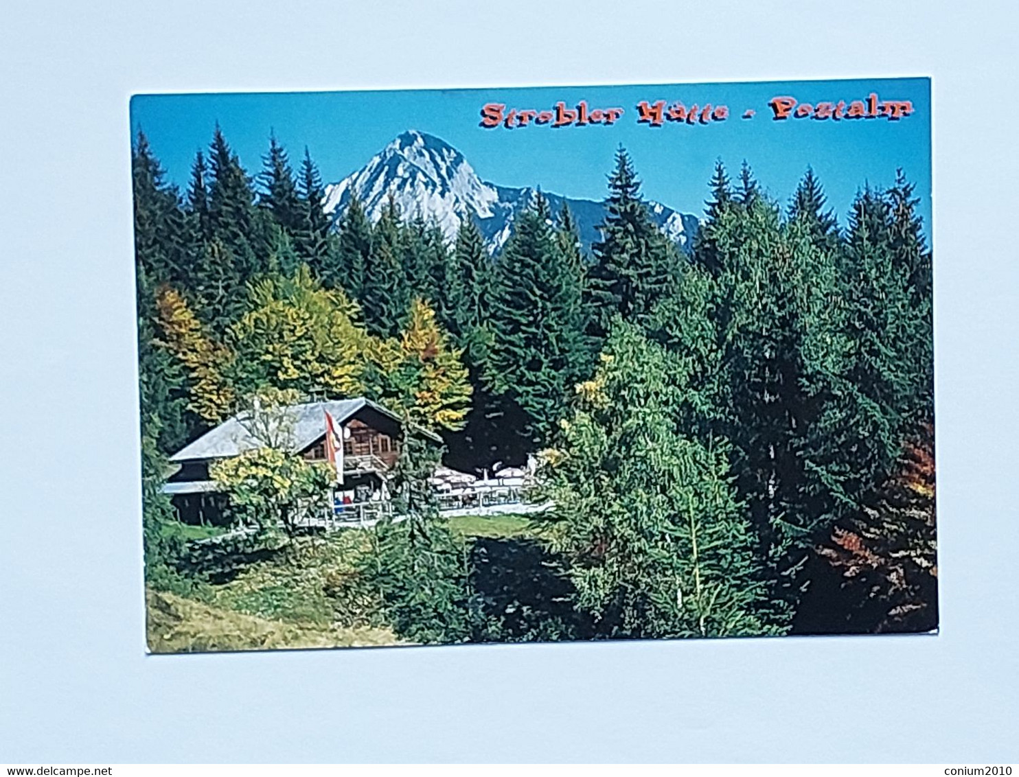 Postalm, Strobler Hütte (gelaufen, 2003), #H68 - St. Gilgen