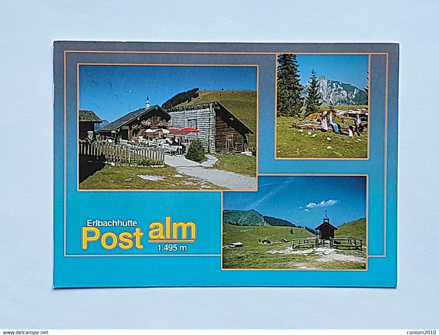Postalm, Erlbach Hütte (gelaufen, 2003), #H68 - St. Gilgen