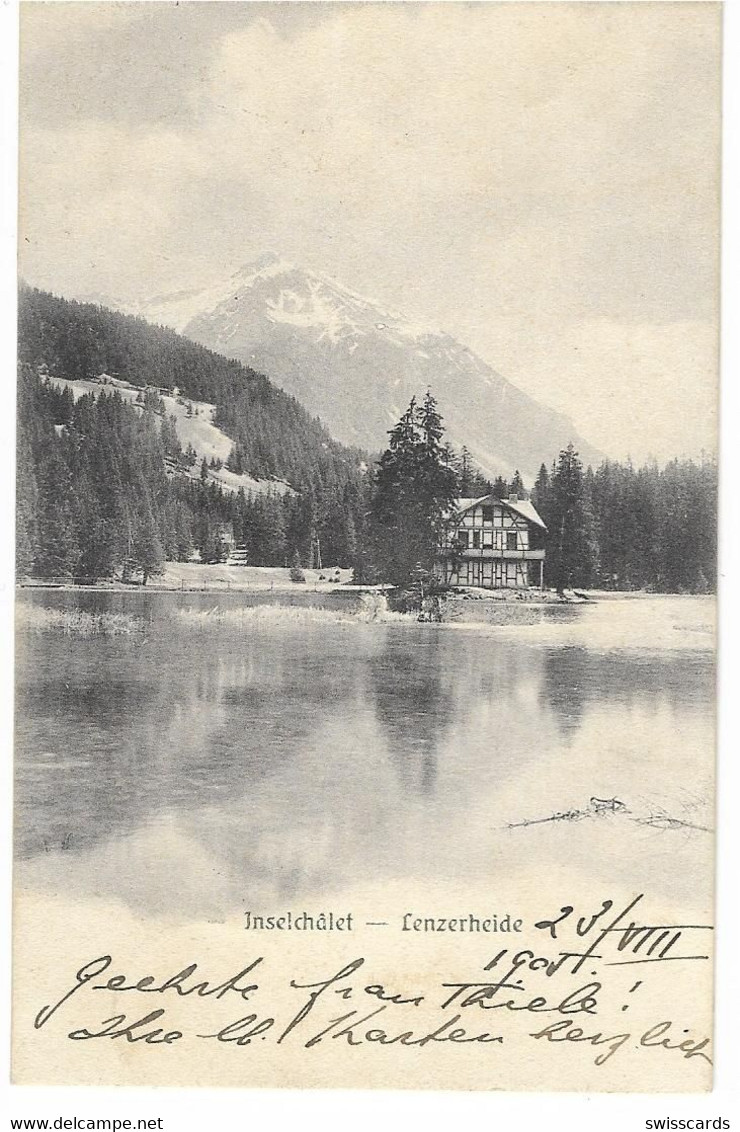 LENZERHEIDE: Inselchalet 1905 - Lantsch/Lenz