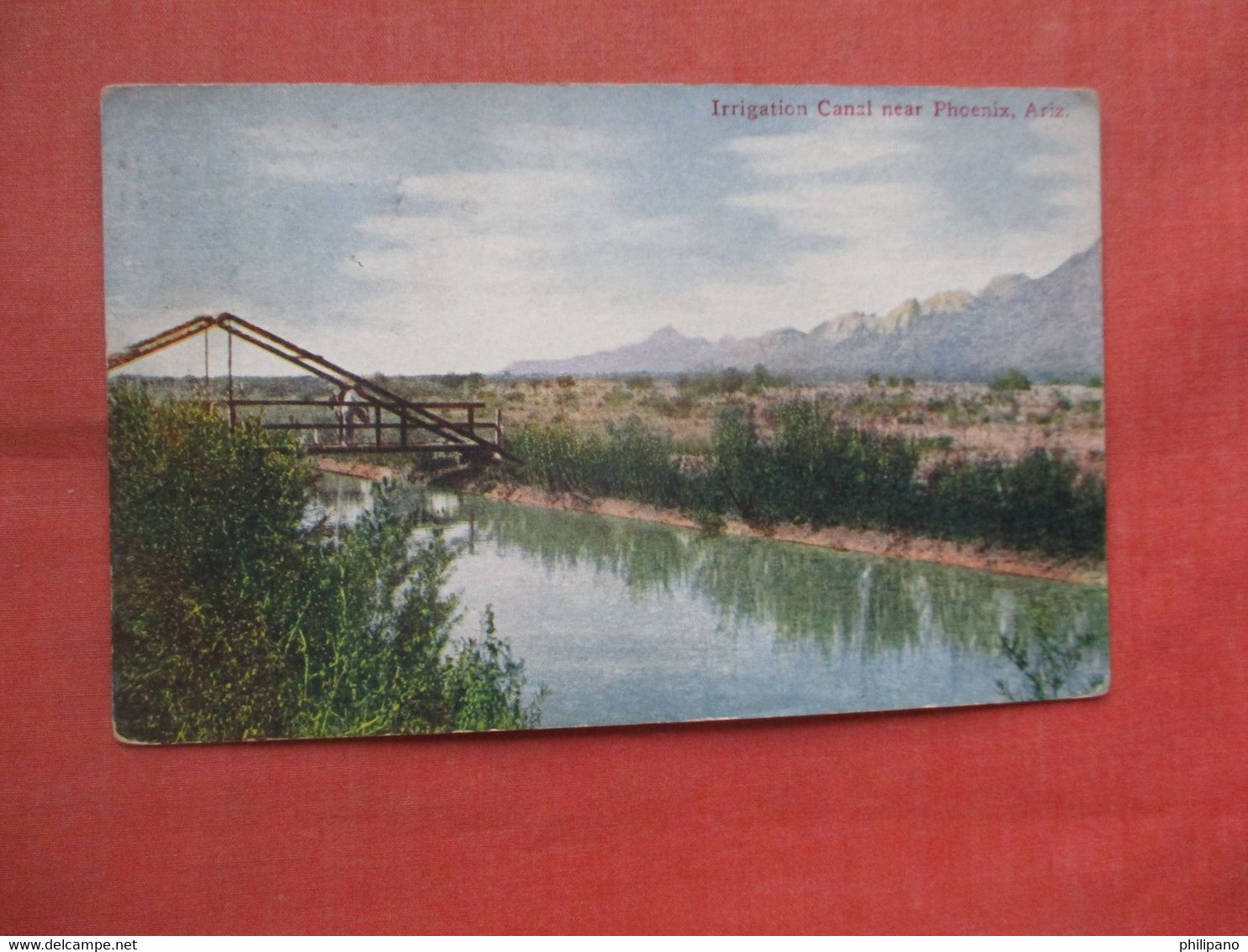 Irrigation Canal Near  Arizona > Phoenix - Arizona > Phoenix         Ref  5349 - Phoenix