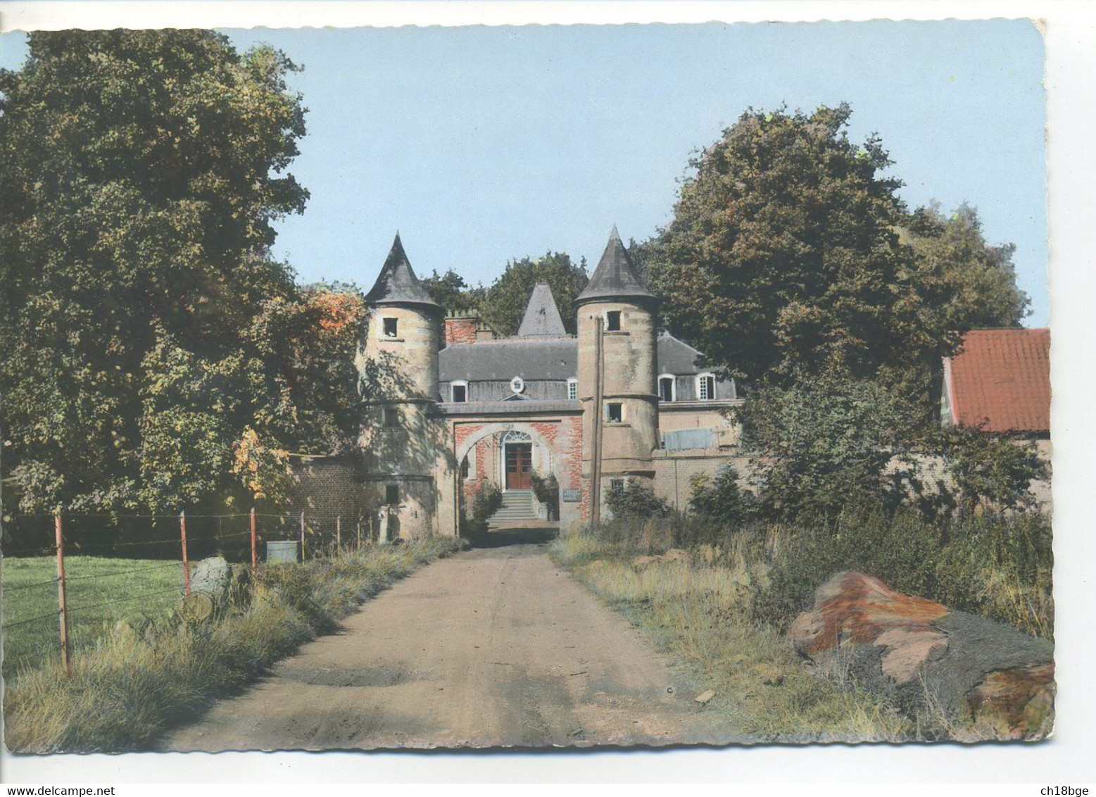 CPSM 62 LILLERS - Le Château PIGOUCHE - Entrée Du Château - Lillers