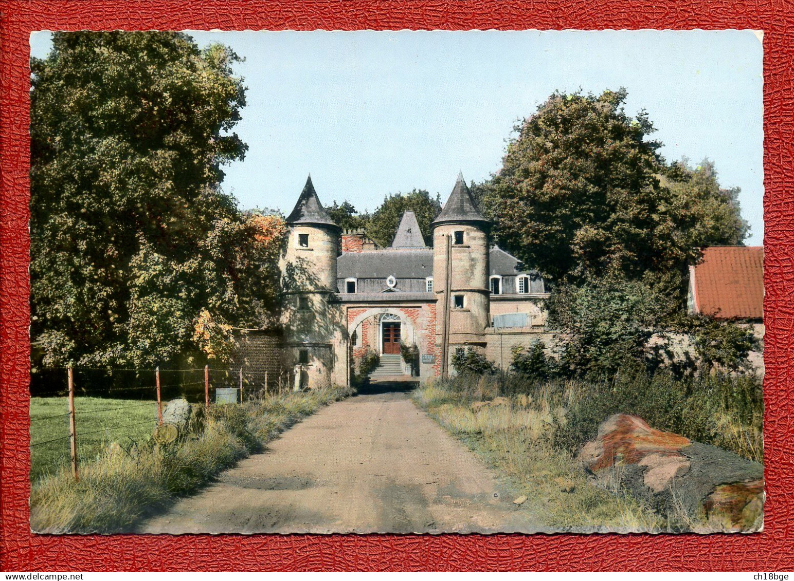 CPSM 62 LILLERS - Le Château PIGOUCHE - Entrée Du Château - Lillers