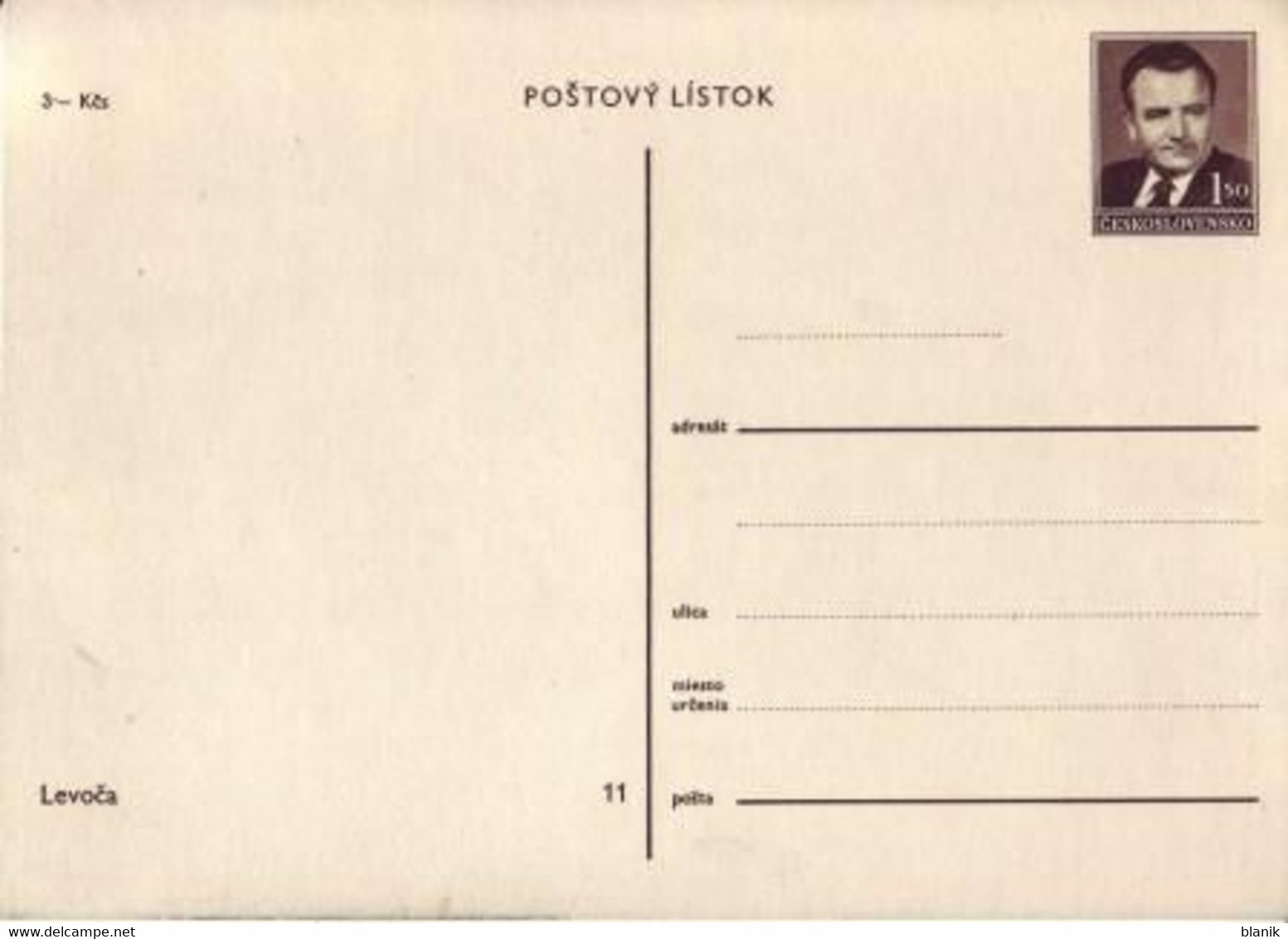 CPH 001 / 11 ** - Bildpostkarte - Leutschau - 1949 / Levoča - Ohne Zuordnung