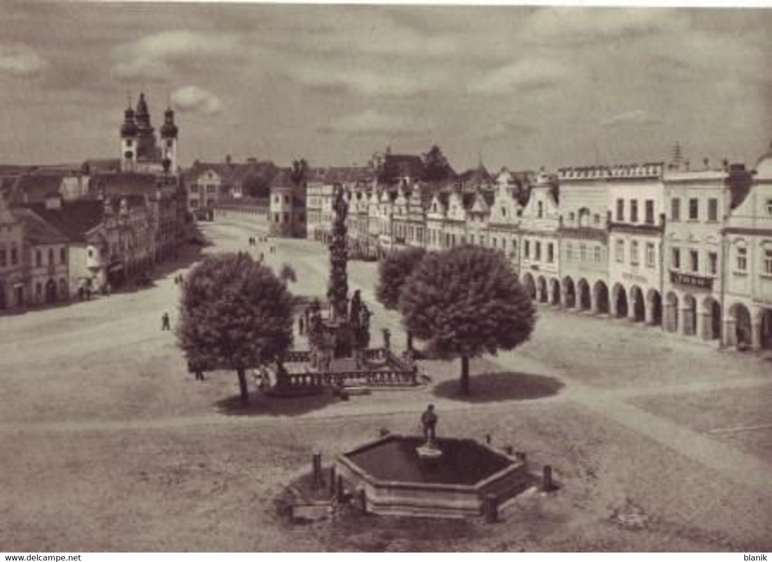 CPH 001 / 12 ** - Bildpostkarte - Teltsch - 1949 / Telč - Ohne Zuordnung