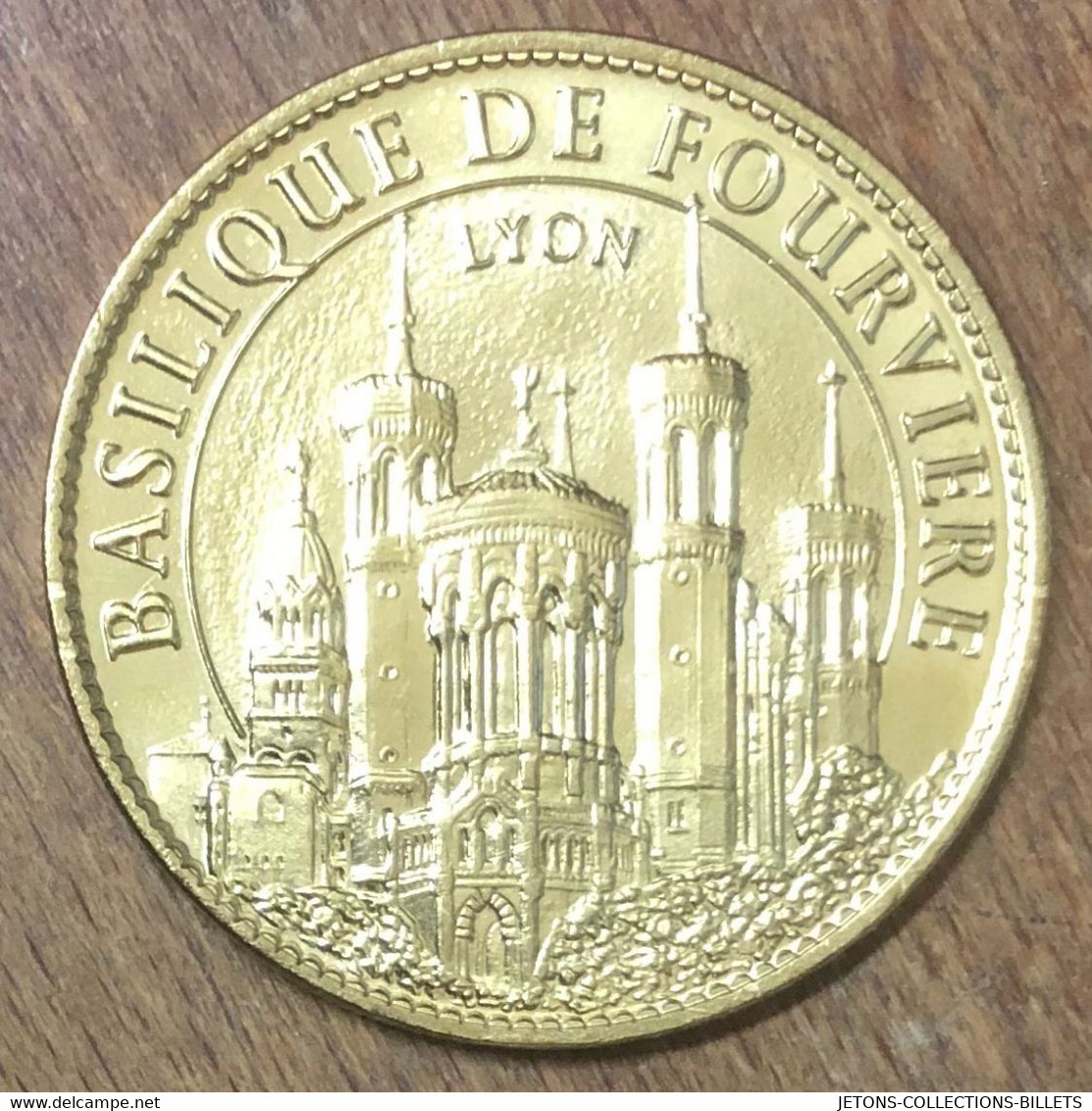 69 LYON BASILIQUE NOTRE-DAME DE FOURVIERE AB 2019 MÉDAILLE ARTHUS BERTRAND JETON TOURISTIQUE MEDALS TOKENS COINS - 2019