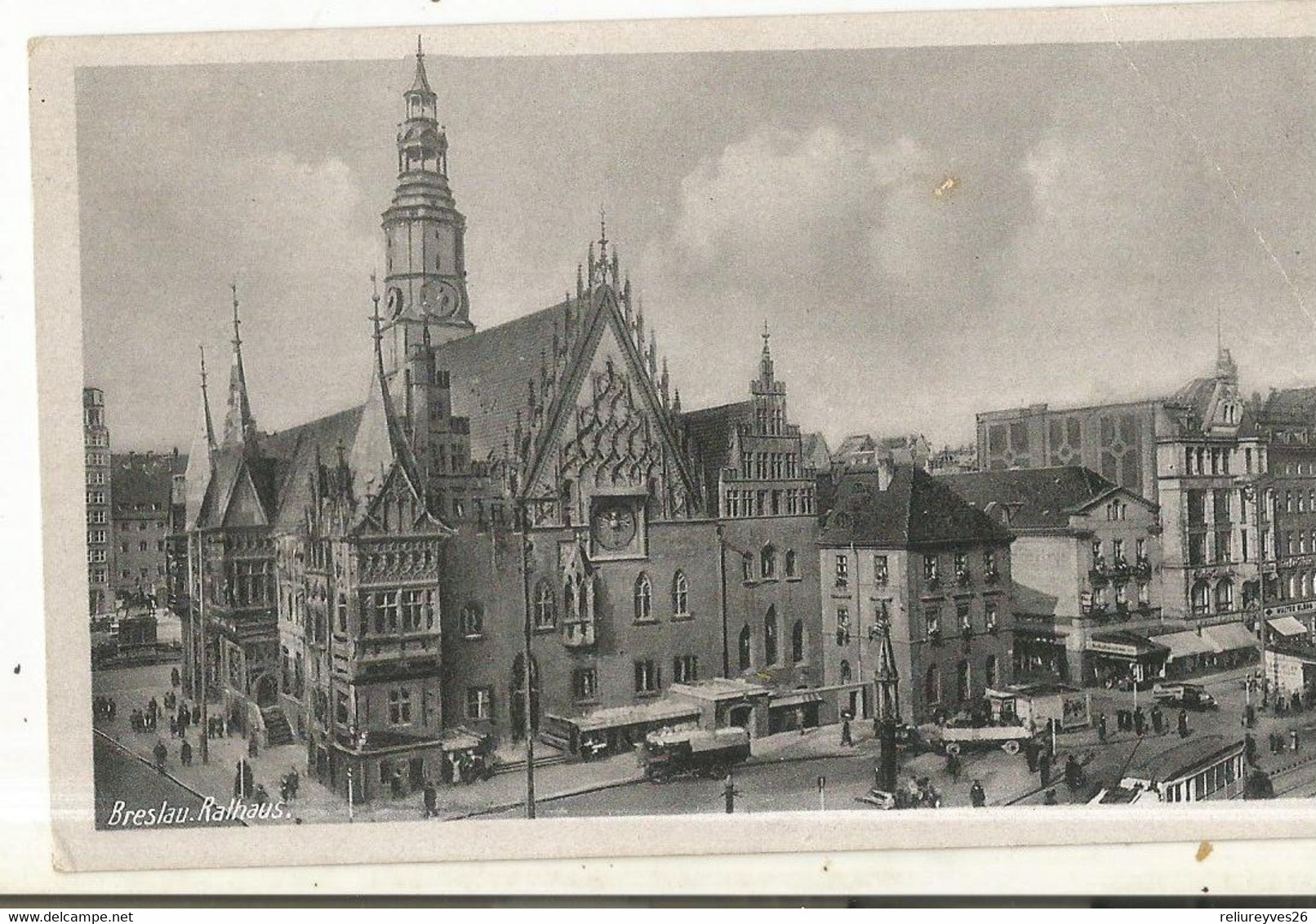 CPA ,Allemagne , N°15387/40 , Breslau , Rathaus, Ed. Bruno Schols - Non Classificati