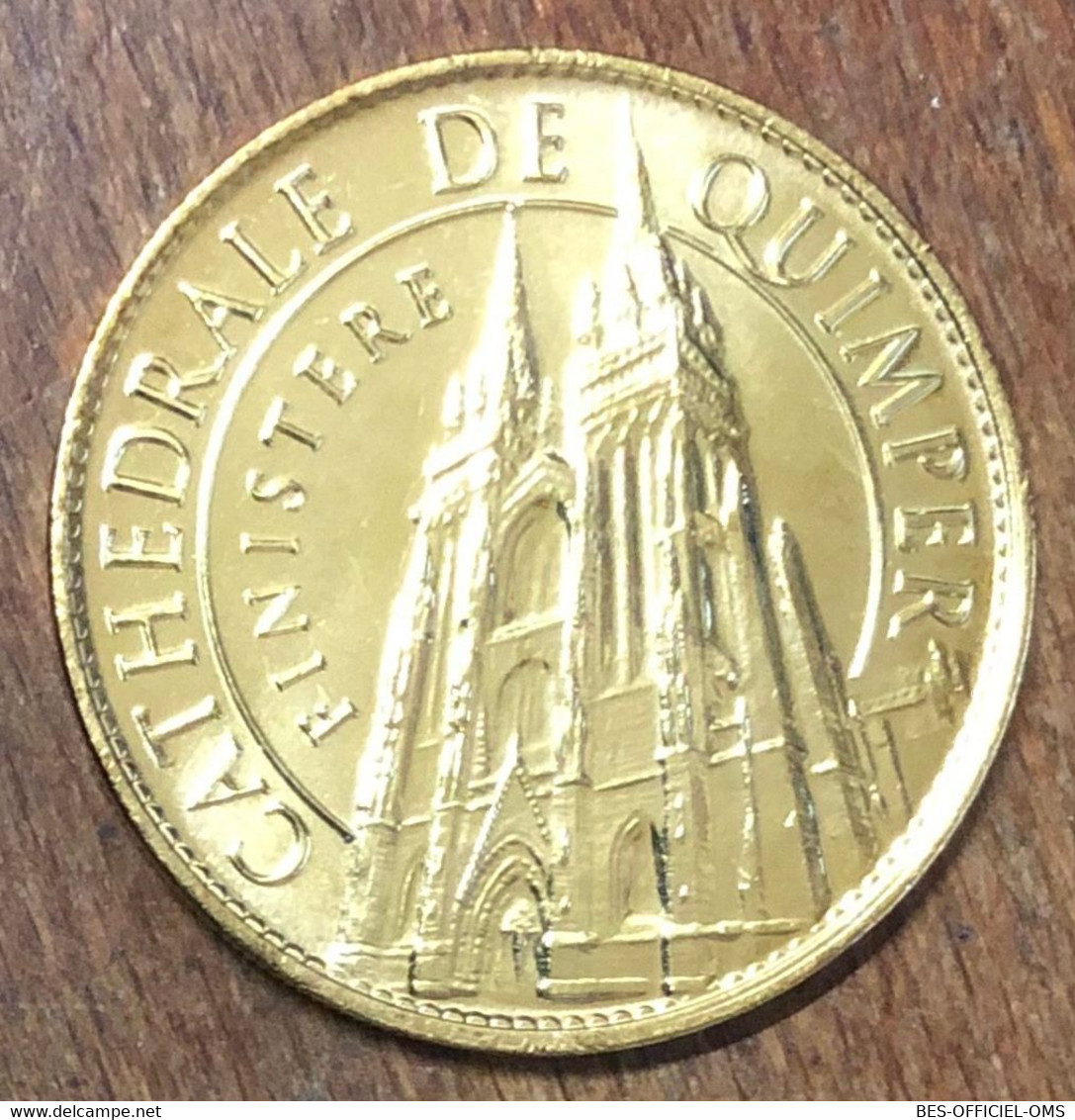 29 QUIMPER LA CATHEDRALE ST CORENTIN AB 2019 MÉDAILLE ARTHUS BERTRAND JETON TOURISTIQUE MEDALS TOKENS COINS - 2019