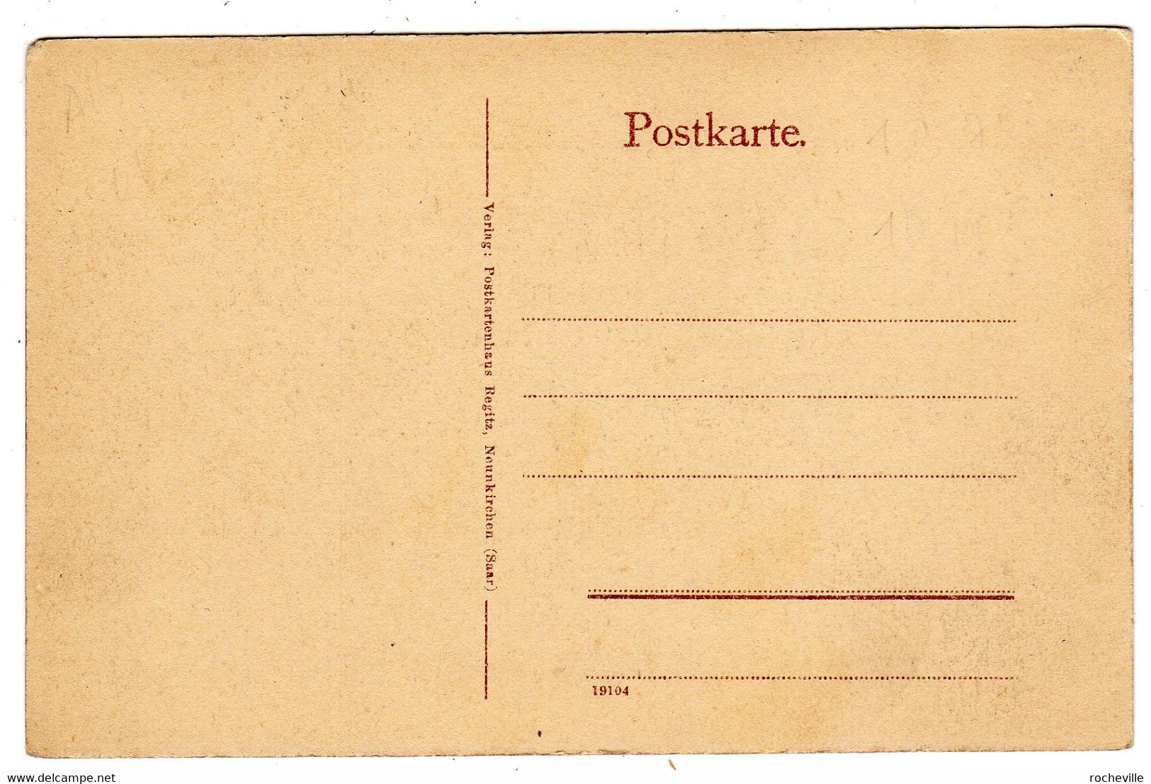 Allemagne - Neunkirchen ( Saar)  Stumm' Sches Werk , Hochôfen Denkmal-usine-  Postkarte - Kreis Neunkirchen