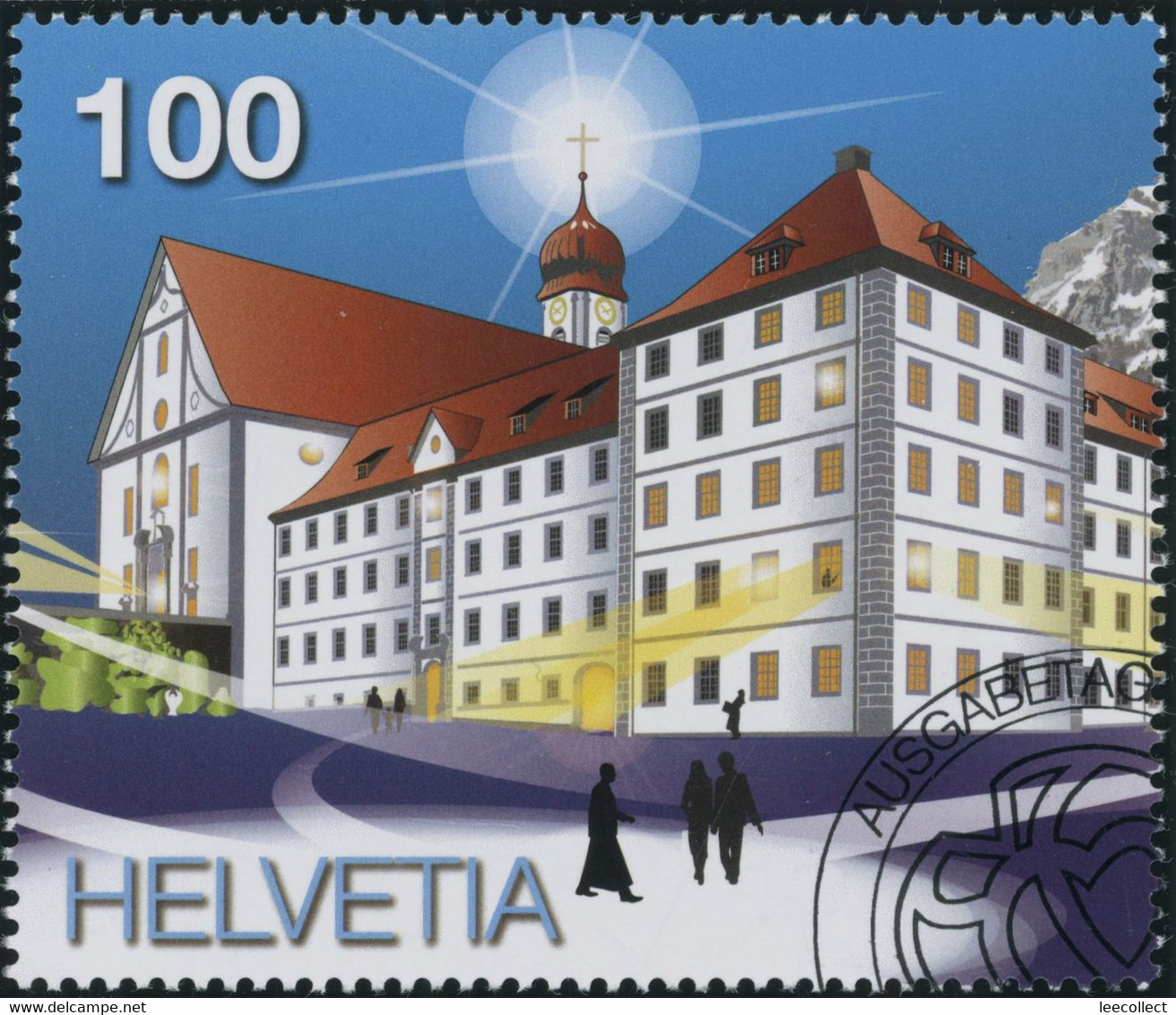 Suisse - 2020 - Engelberg - Blockausschnitt - Ersttag Stempel ET - Gebraucht