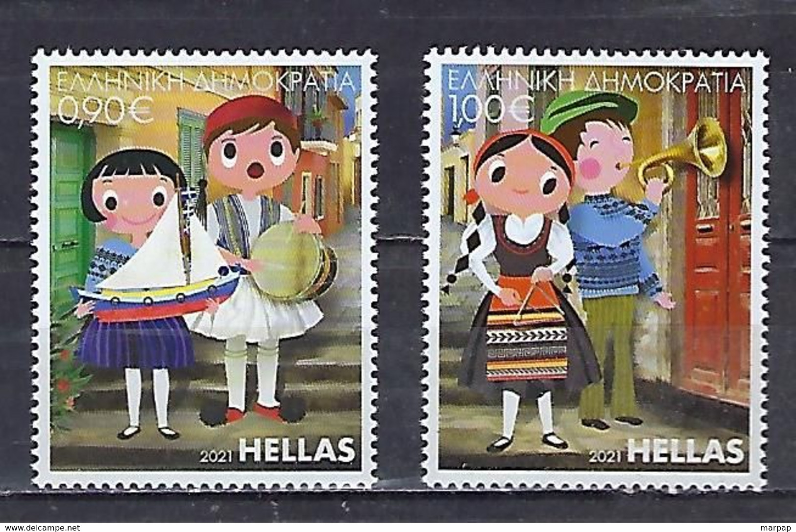 Greece, 2021 8th Issue MNH - Unused Stamps