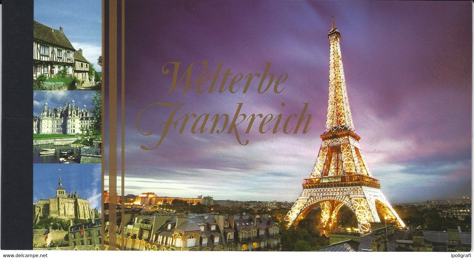 ONU Vienna 2006 Unesco Patrimonio Mondiale: Francia Carnet Prestige Mnh - Booklets