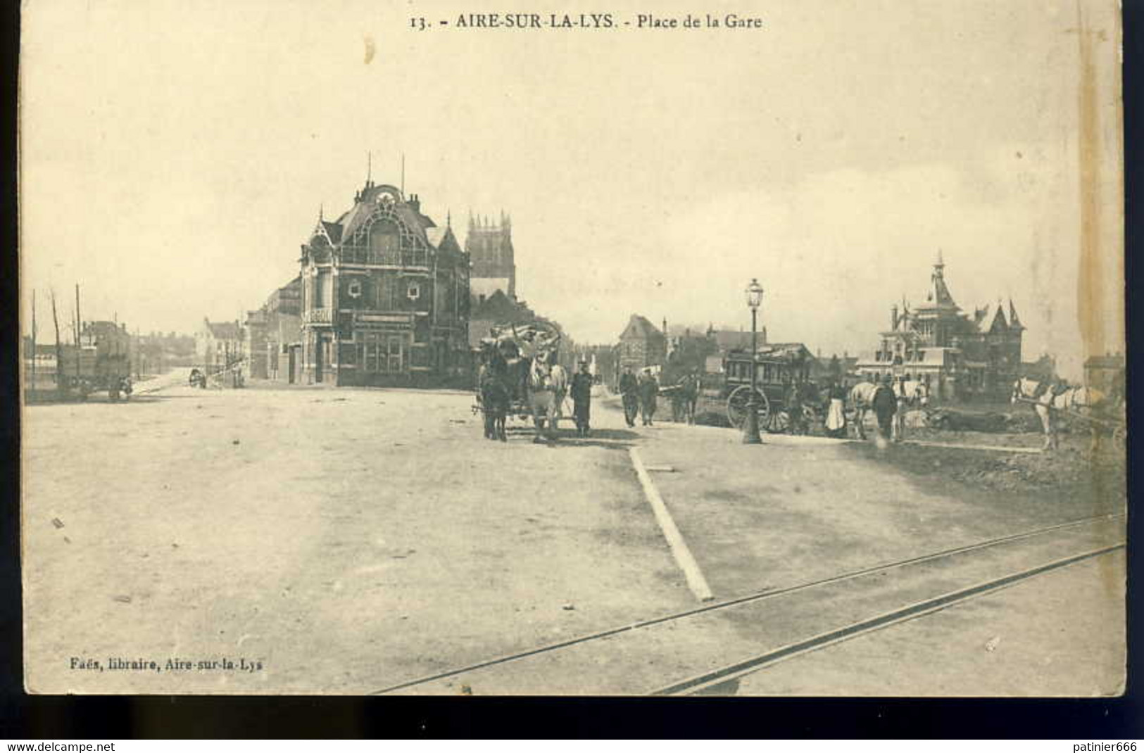 Aire Sur La Lys Place De La Gare - Aire Sur La Lys