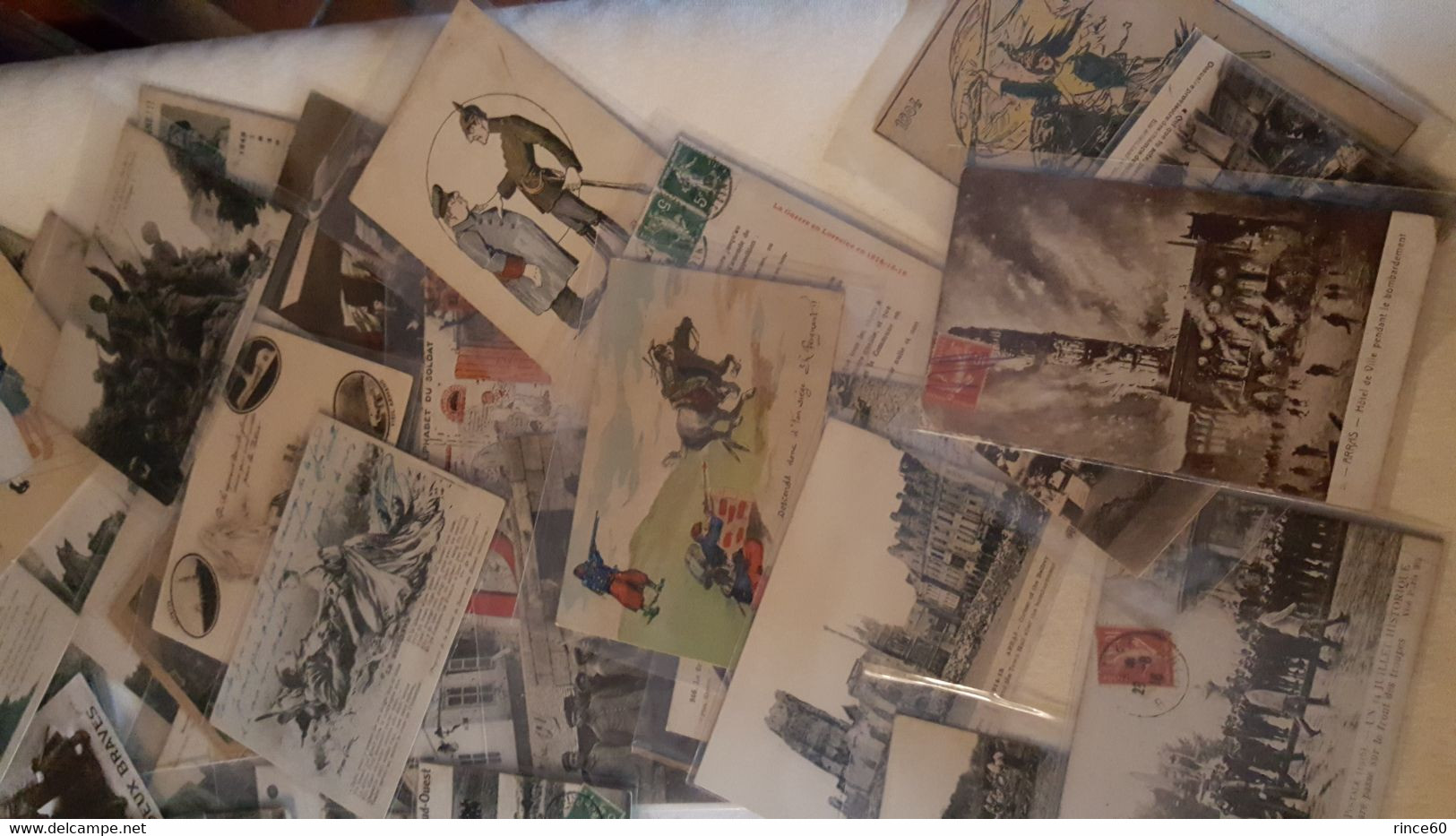 LOT 80 CARTES POSTALES GUERRE 14-18 - 5 - 99 Postales