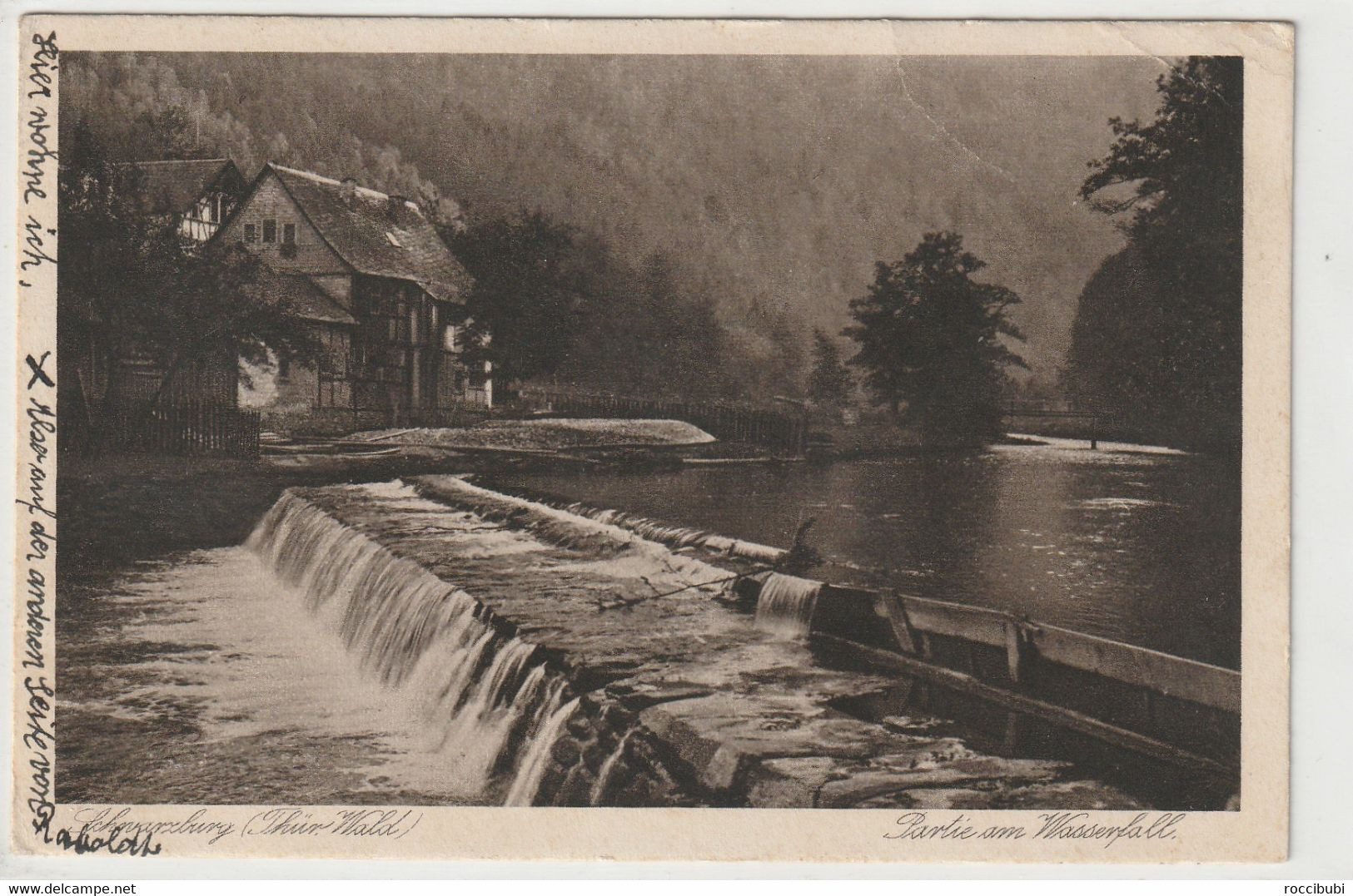 Schwarzburg Im Schwarzatal, Wasserfall - Bad Blankenburg