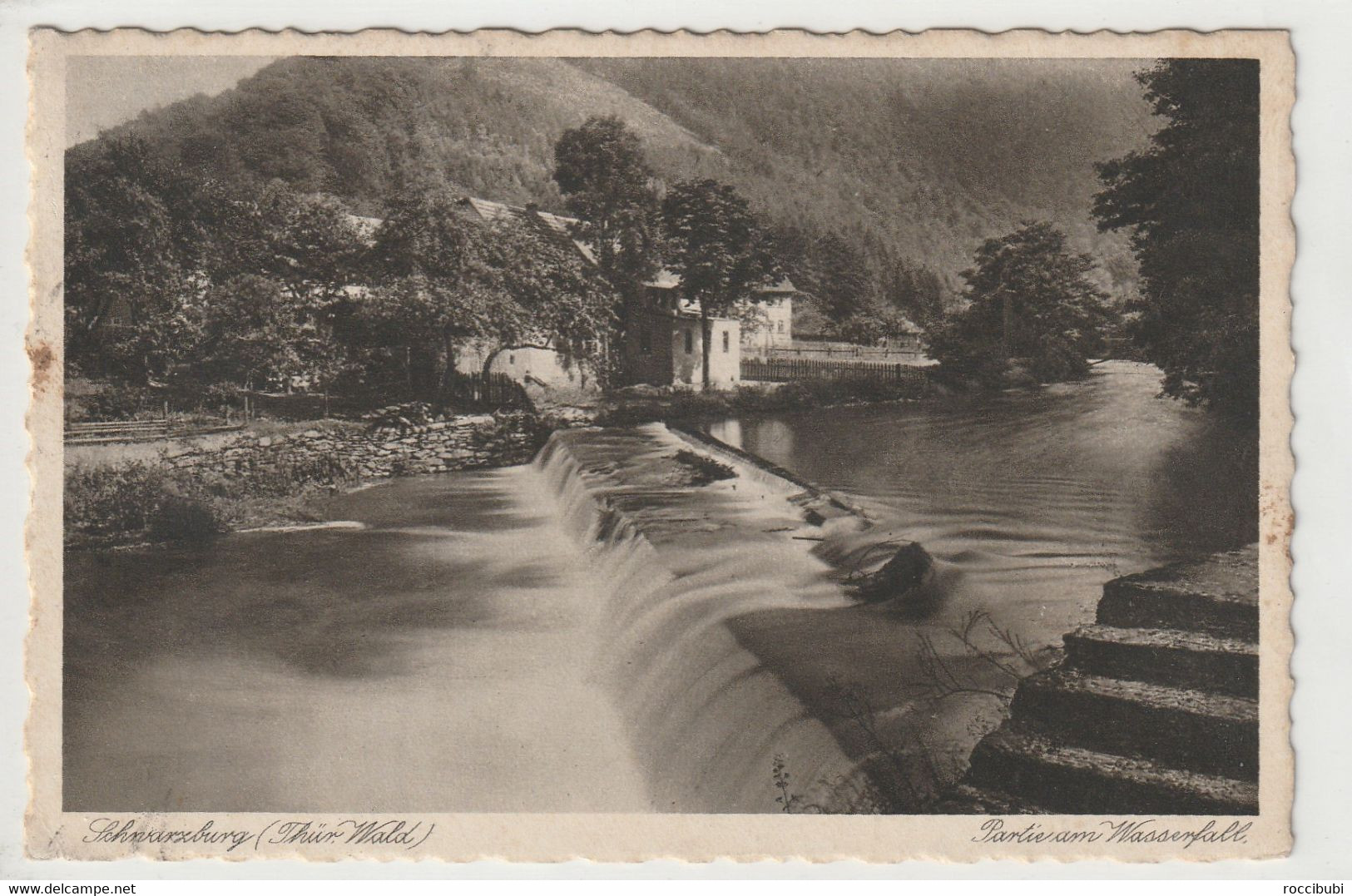 Schwarzburg Im Schwarzatal, Wasserfall - Bad Blankenburg