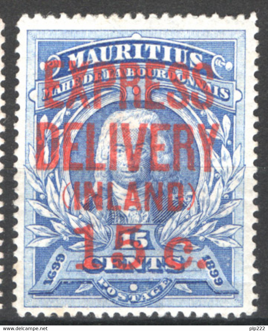 Mauritius 1904 Y.T.Ex3 */MH VF/F - Mauritius (...-1967)