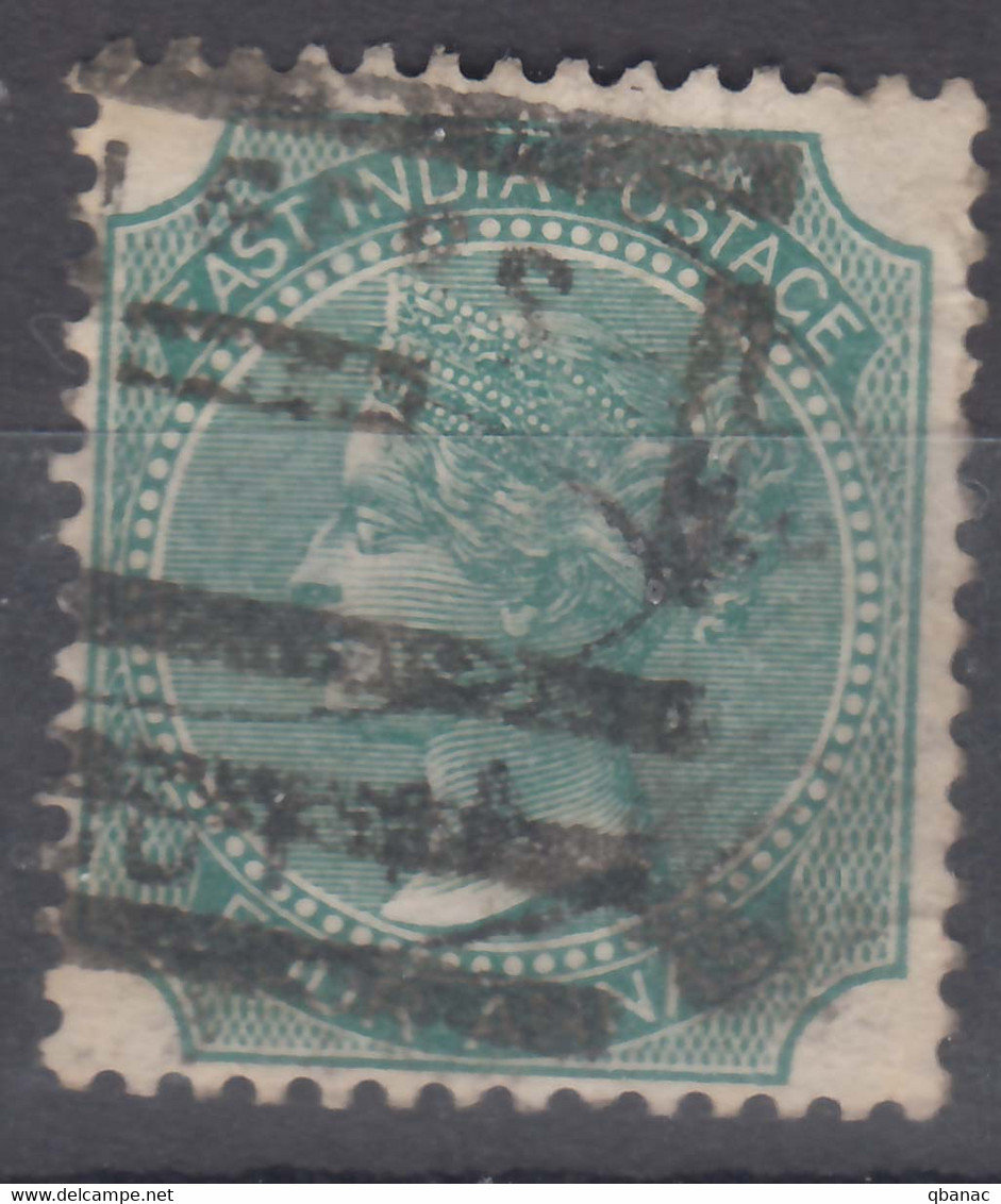 India 1866 Mi#24 Used - 1858-79 Crown Colony