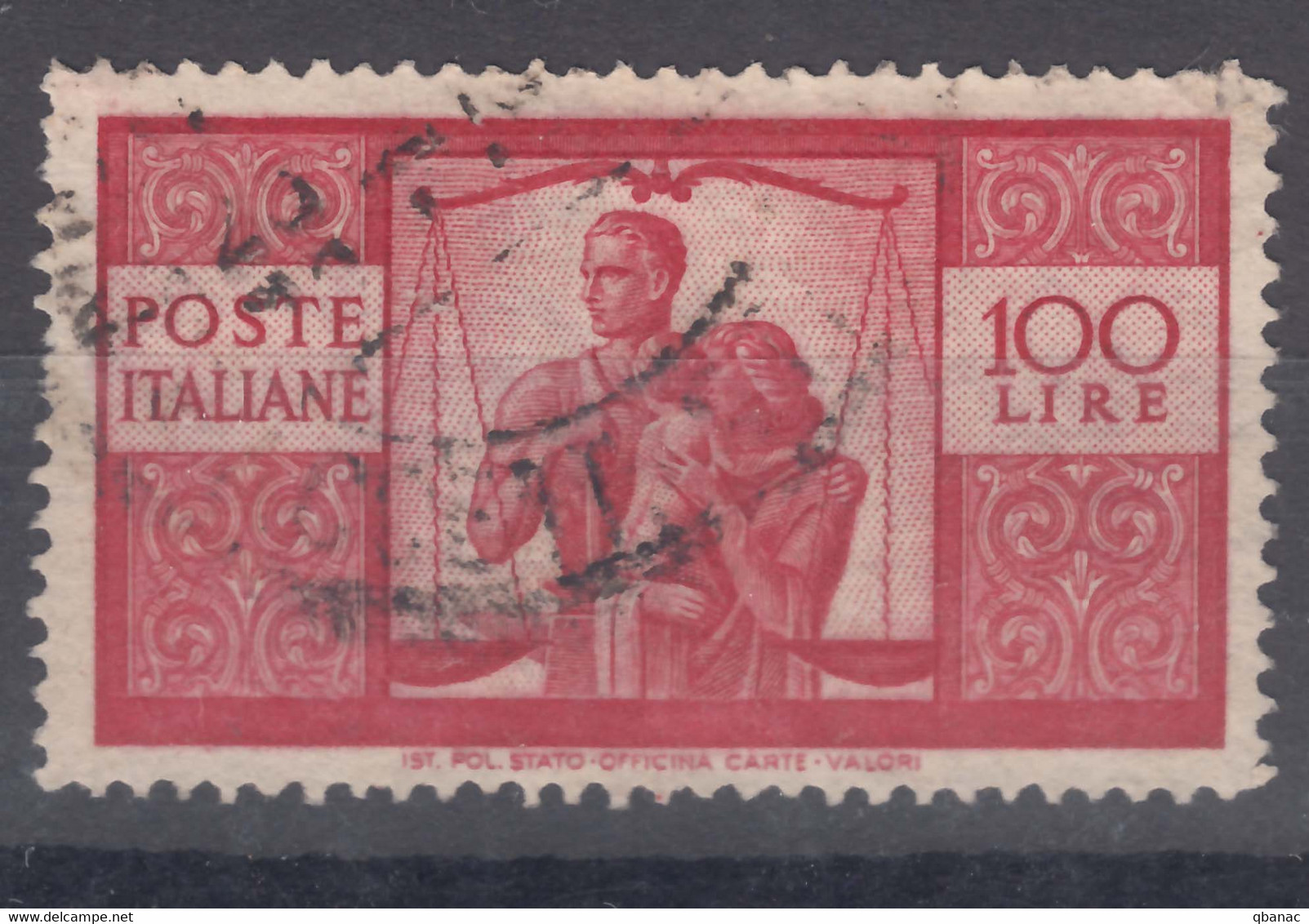 Italy Social Republic 1945 Mi#704 Used - Used