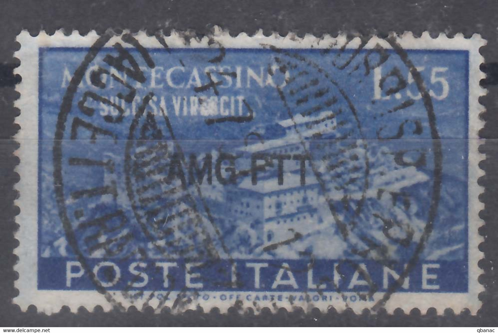 Italy Trieste Zone A AMG-FTT 1952 Mi#151 Used - Afgestempeld