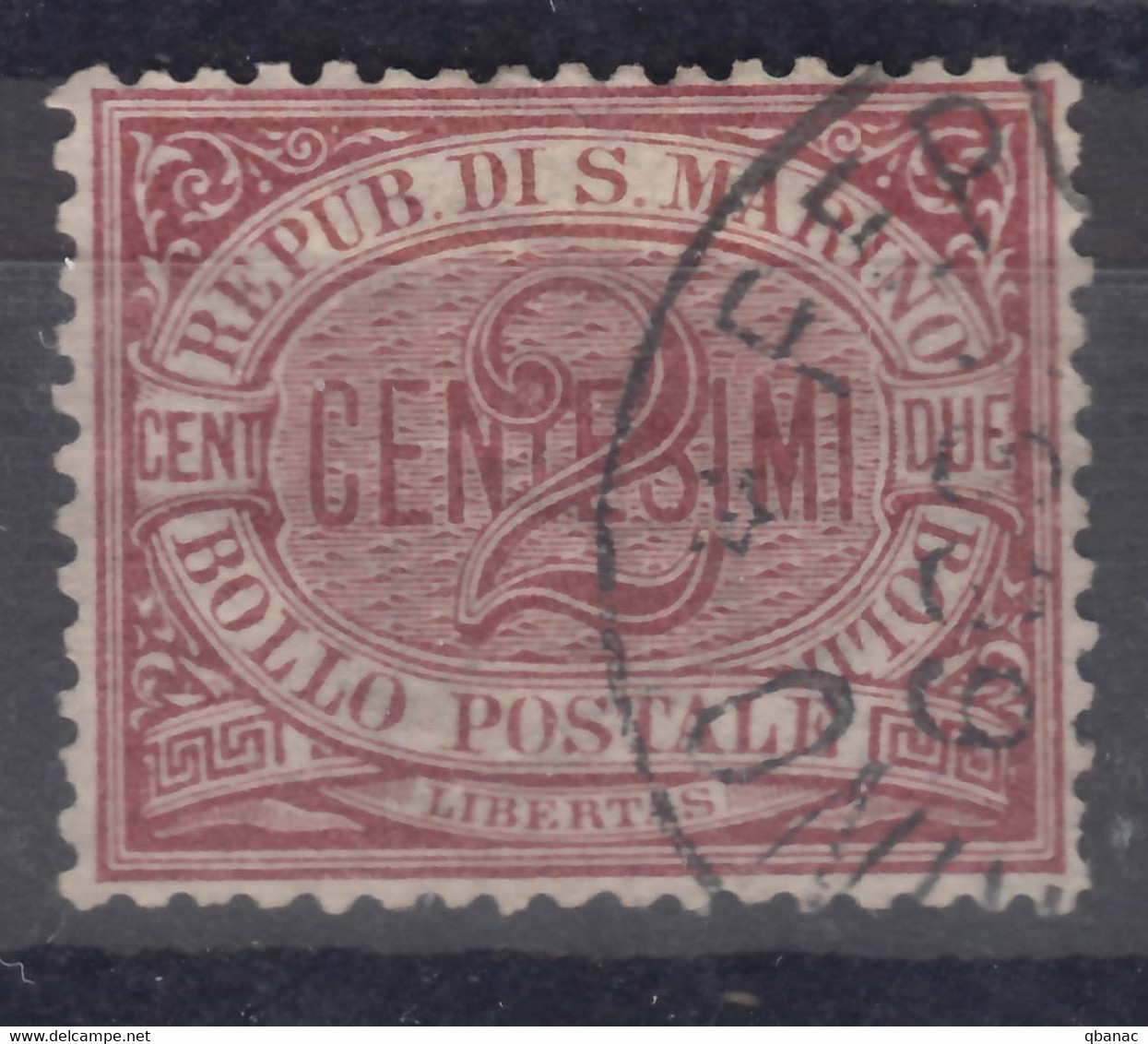 San Marino 1894 Mi#26 Used - Gebruikt