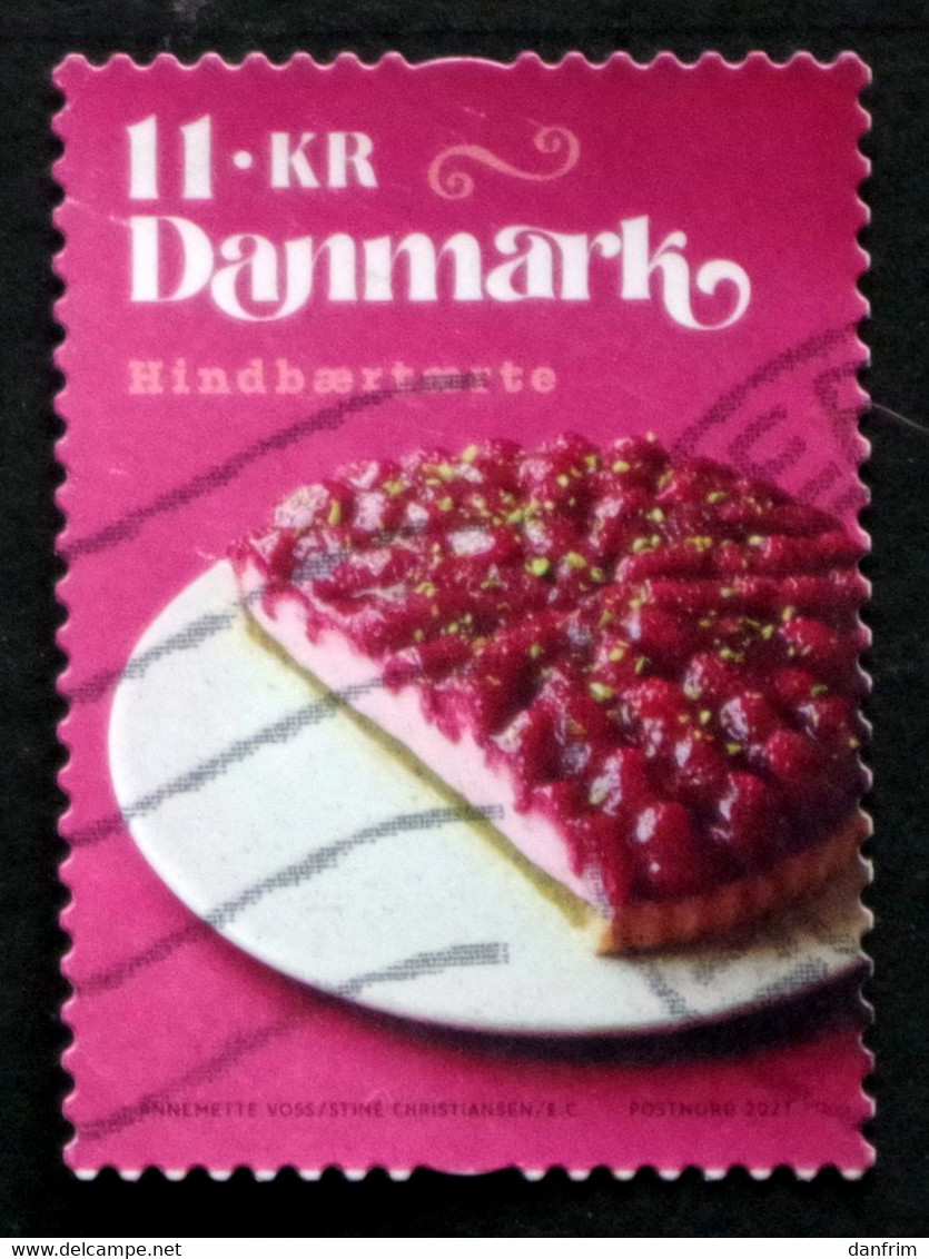 Denmark 2021 Gastronomy. Cakes Minr.2028 (lot G 190) - Usados