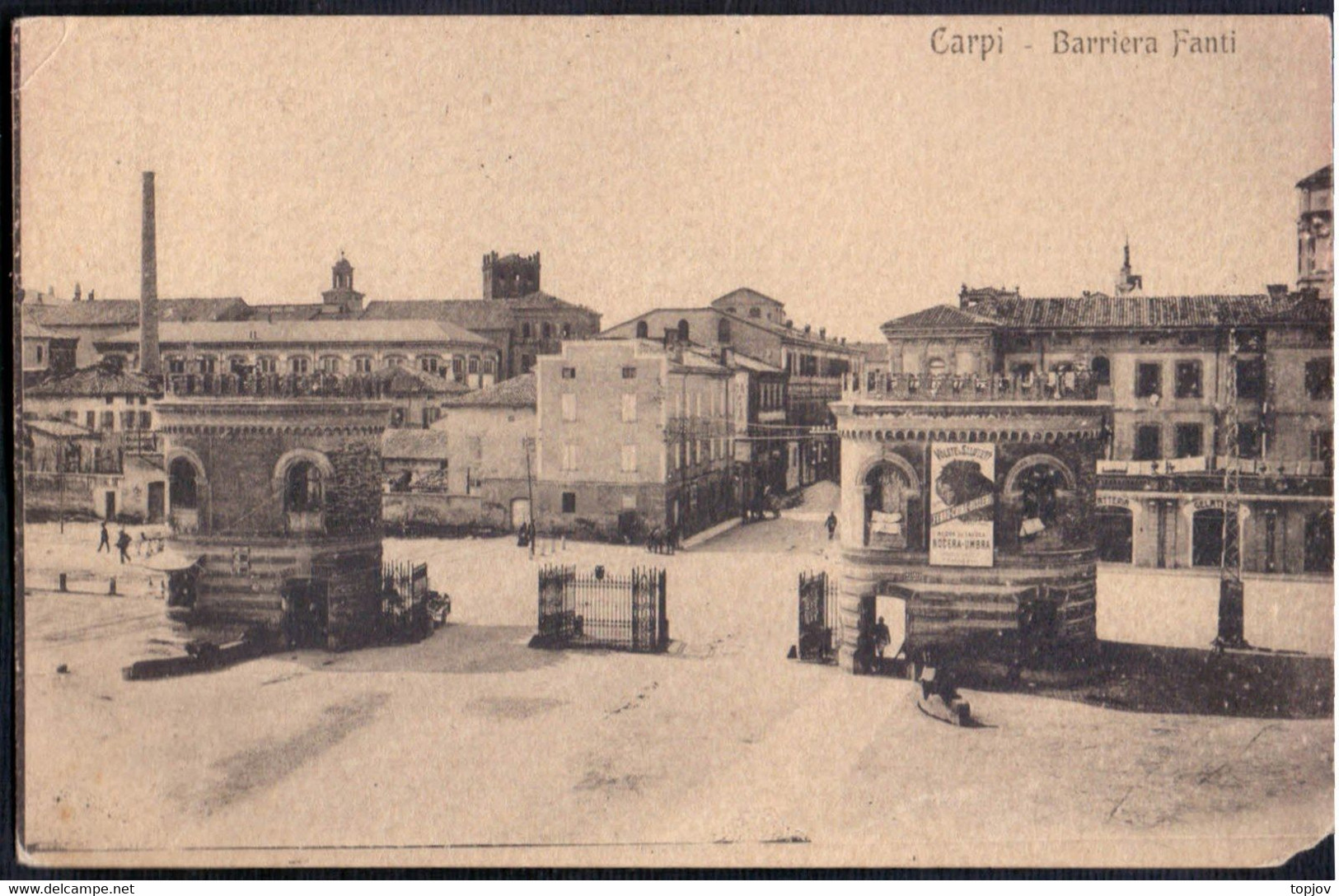 ITALIA - CARPI  BARRIERA FANTI - 1923 - Carpi