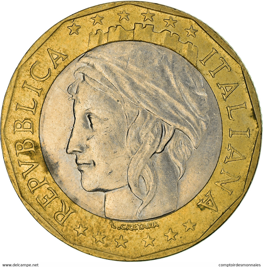 Monnaie, Italie, 1000 Lire, 1998, Rome, TTB, Bi-Metallic, KM:194 - 1 000 Liras