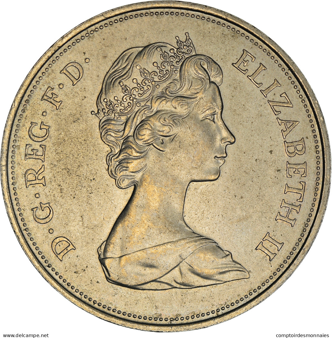 Monnaie, Grande-Bretagne, Elizabeth II, 25 New Pence, 1972, SUP, Cupro-nickel - 25 New Pence