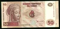 CONGO 50 FRANCS 2000 UNC PICK 91 - Ohne Zuordnung