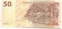 CONGO 50 FRANCS 2000 UNC PICK 91 - Unclassified