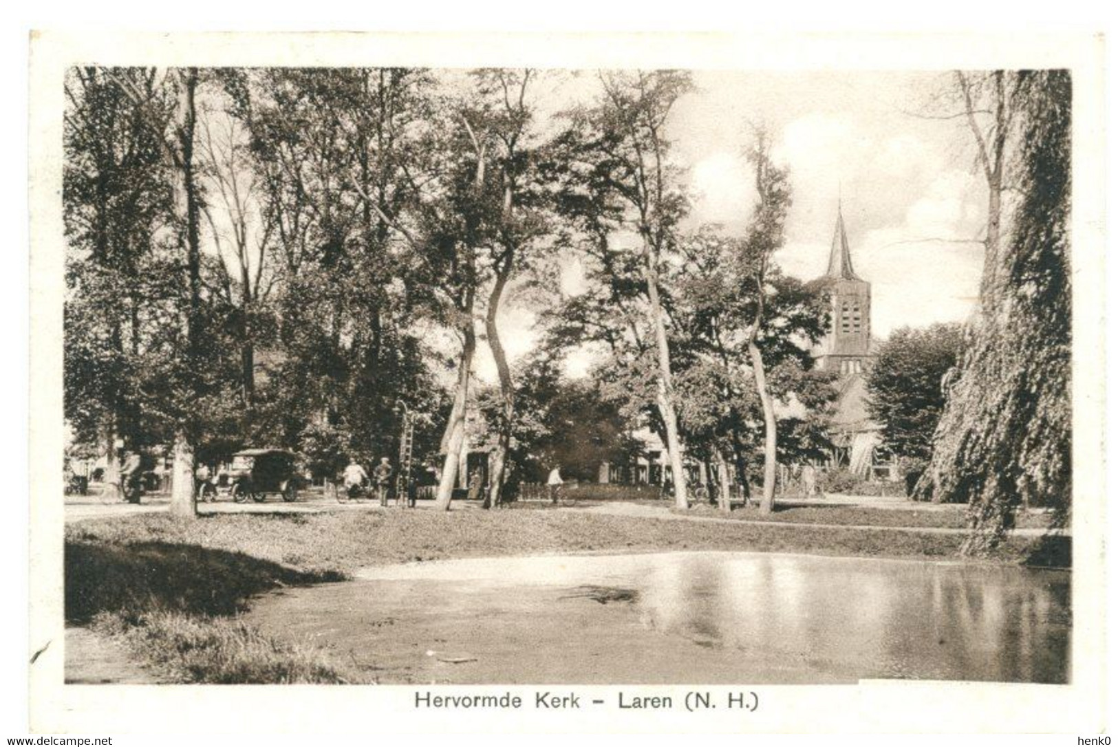 Laren Gooi Hervormde Kerk Vijver M2788 - Laren (NH)