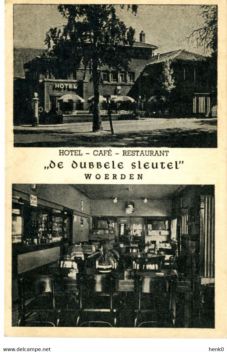 Woerden Hotel De Dubbele Sleutel Voorstraat M2817 - Woerden
