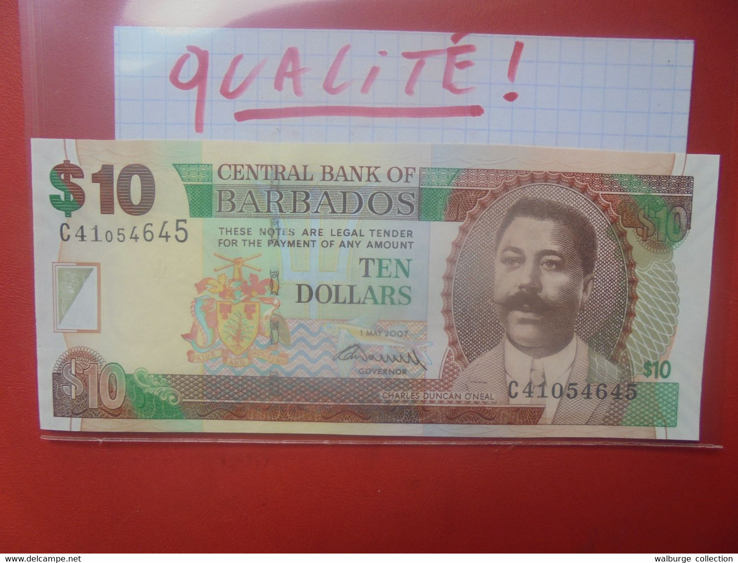 BARBADES 10$ 2007 Neuf-UNC (B.26) - Barbados