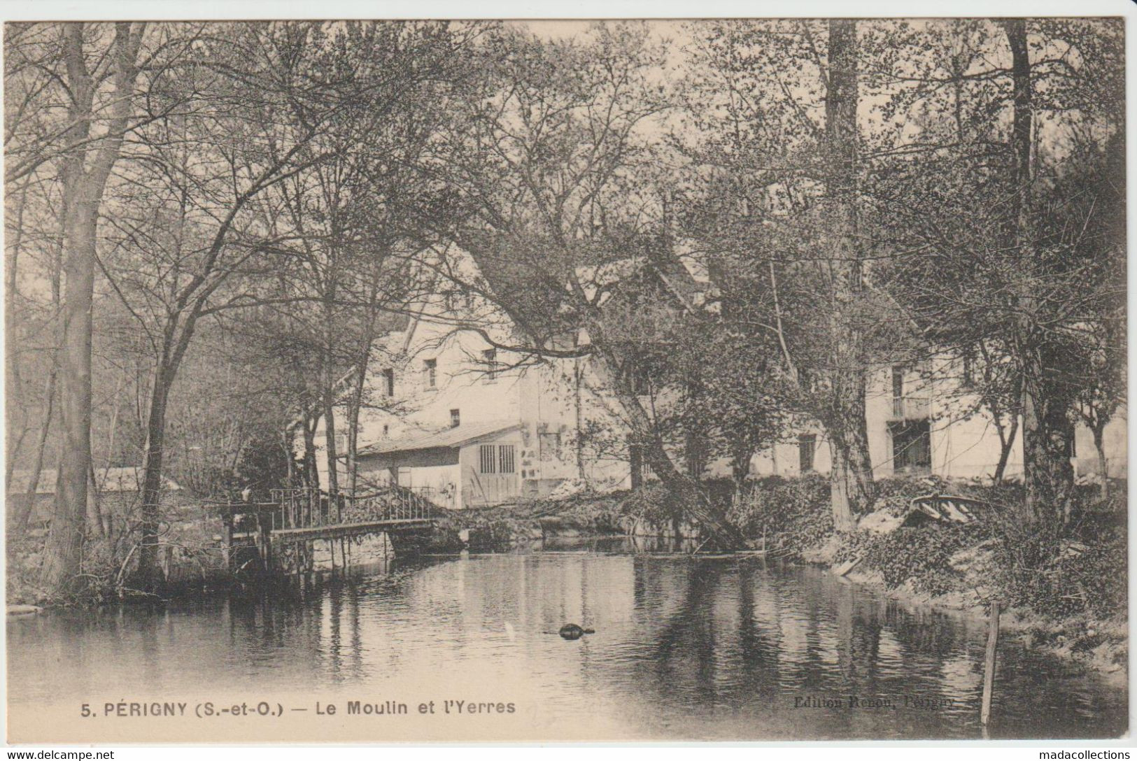 Périgny (94 - Val De Marne)  Le Moulin Et L'Yerres - Perigny