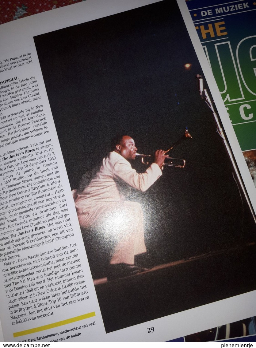 Tijdschriften Van Fats Domino En B.B.King. De Geschiedenis Van De Blues - Muziek