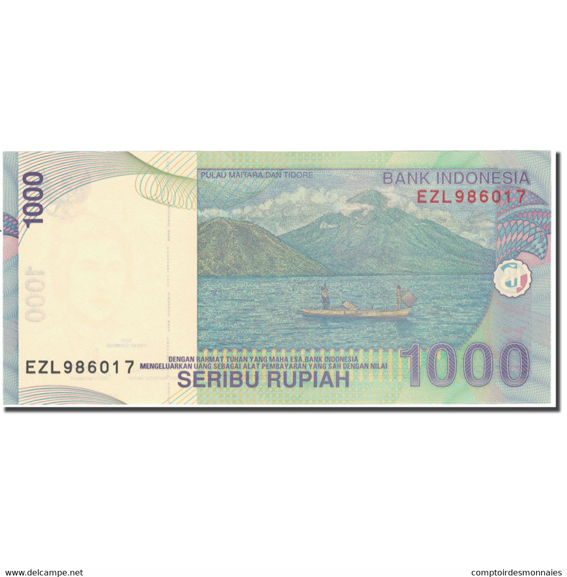 Billet, Indonésie, 1000 Rupiah, 2000, 2000, KM:141i, NEUF - Indonésie