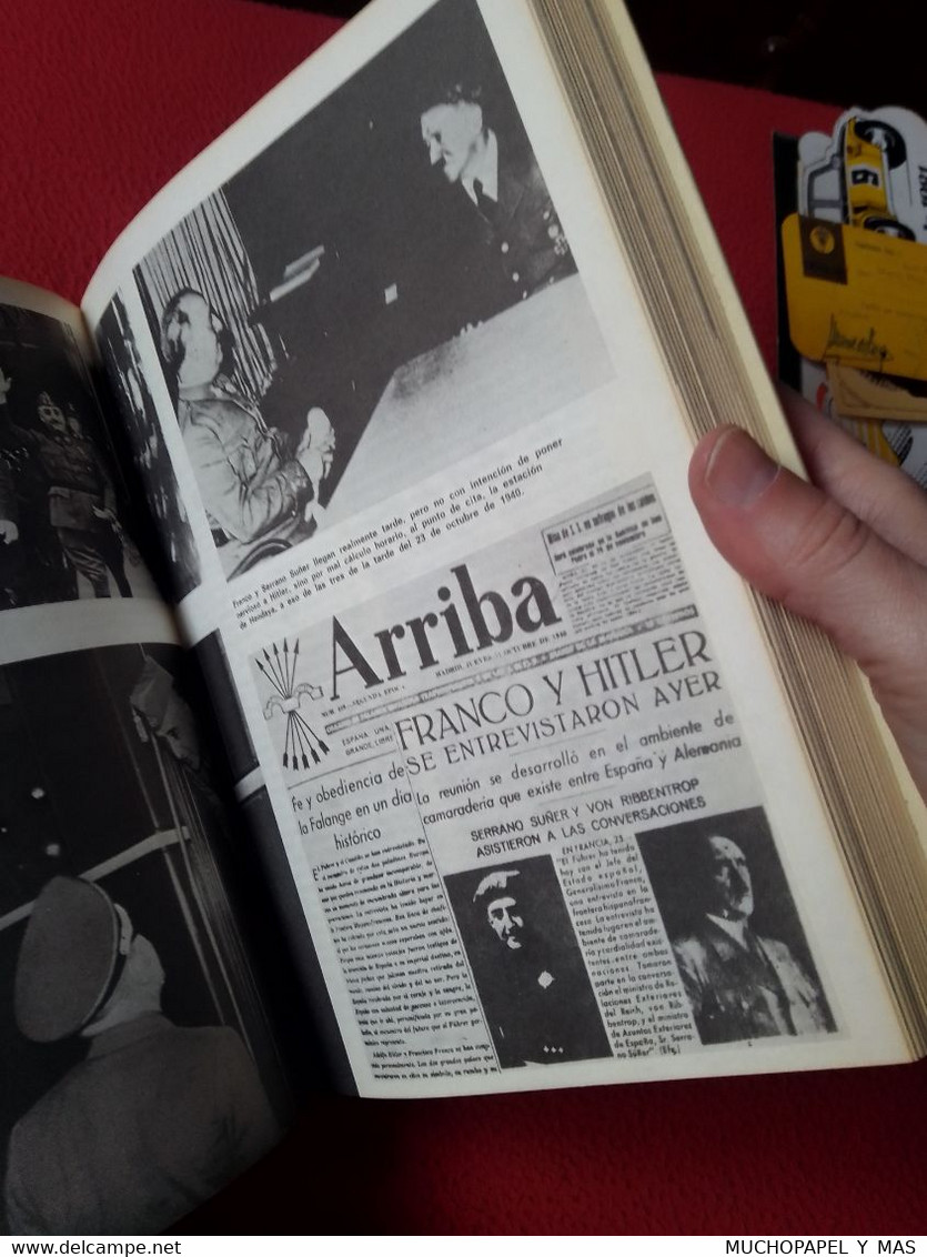 SPAIN ESPAÑA LIBRO HISTORIA DEL FRANQUISMO RICARDO DE LA CIERVA ORÍGENES Y CONFIGURACIÓN 1939-1945, 436 PÁGINAS..FRANCO.