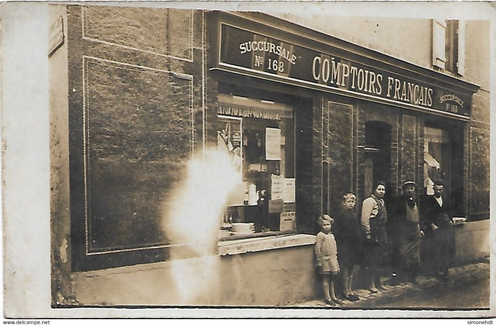 MARDEUIL - Carte Photo - Le Comptoirs Français - Succursale 168 - Autres & Non Classés