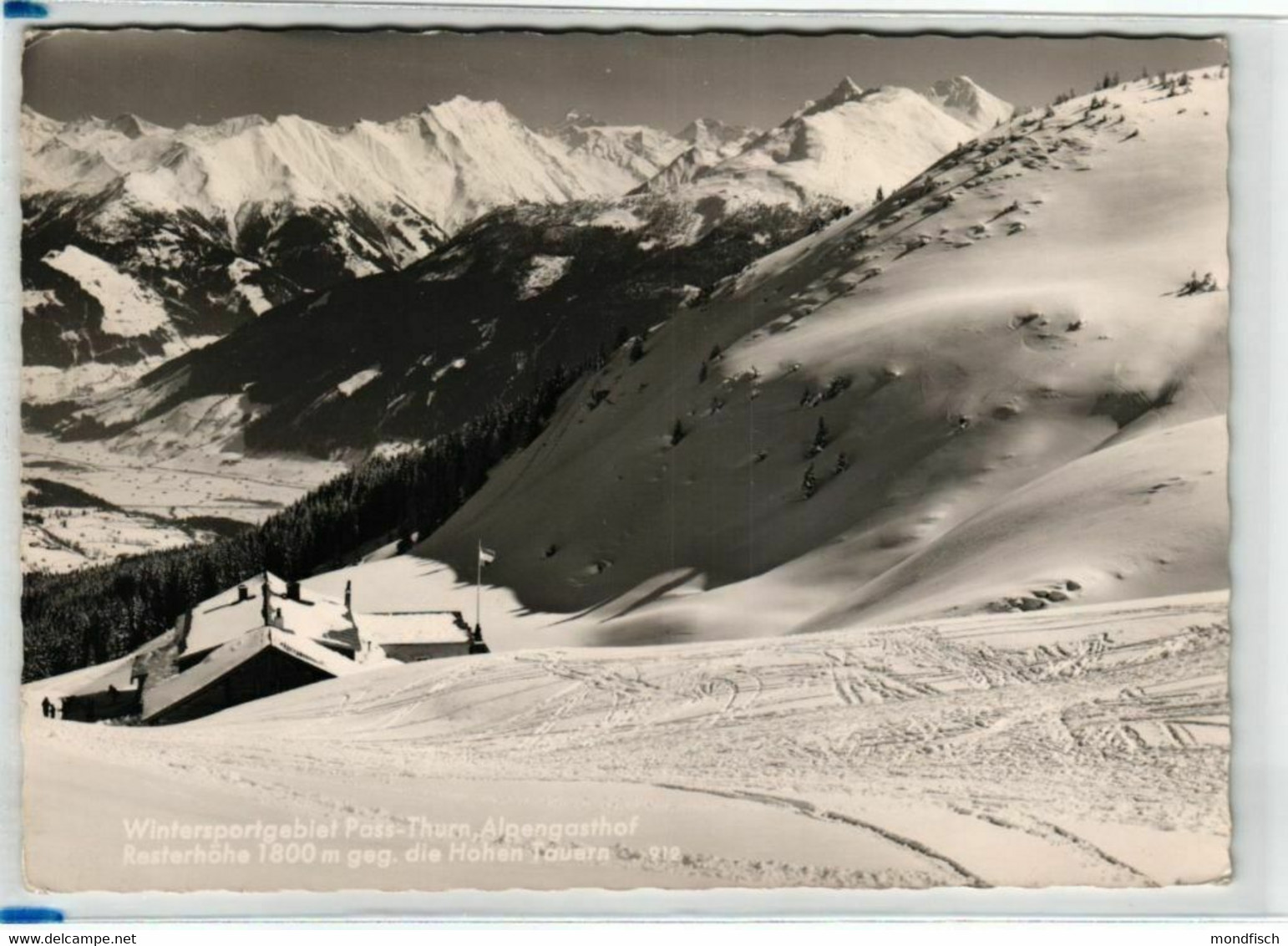 Alpengasthof Resterhöhe 1958 - Mittersill