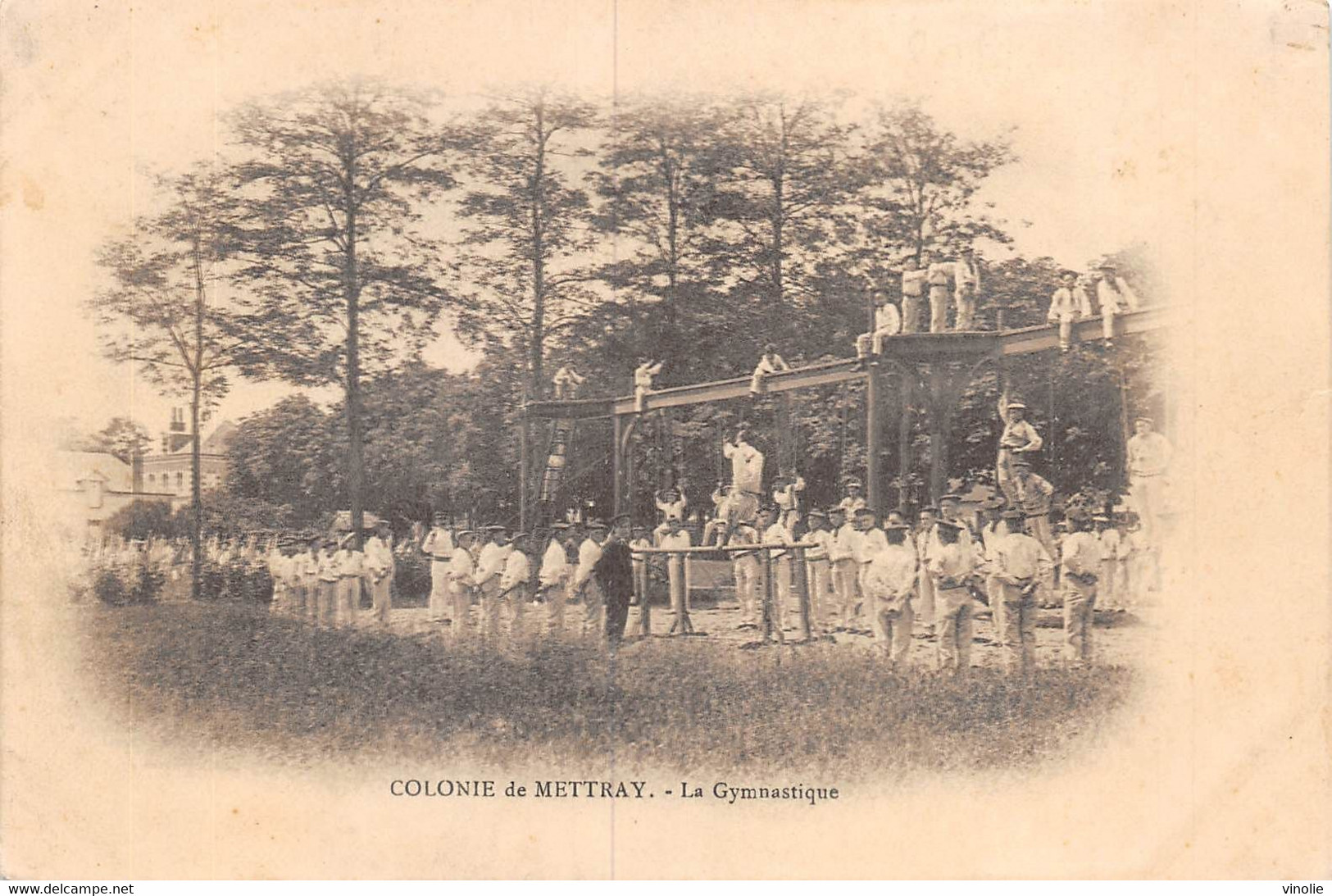 21-9326 : METTRAY. LA COLONIE. LA GYMNASTIQUE - Mettray