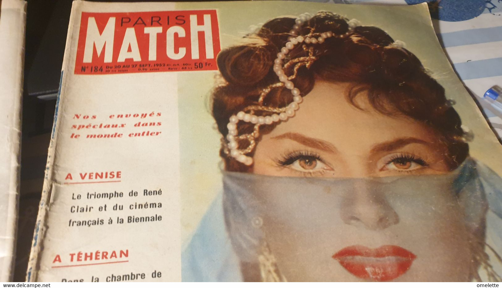 MATCH 52/LOLOBRIGIDA RENE CLAIR /MARTY TILLON/CURE PLONGEUR SAONE/JAPON BISCHOF/STUTTGART AFRIKA KORPS /VIP - House & Decoration