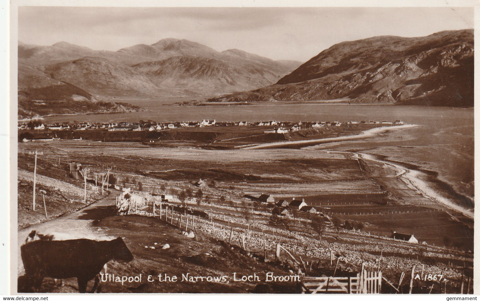 ULLAPOOL AND THE NARROWS, LOCH BROOM - Ross & Cromarty