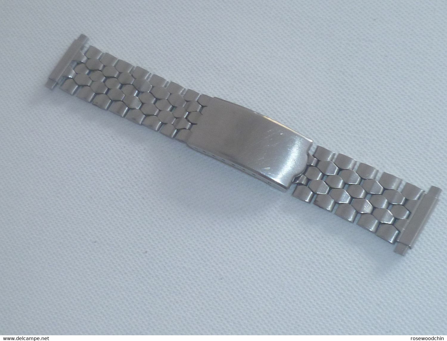 Vintage Stainless Steel Watch Band Bracelet Lug 16-21 Mm (#46) - Montres Gousset